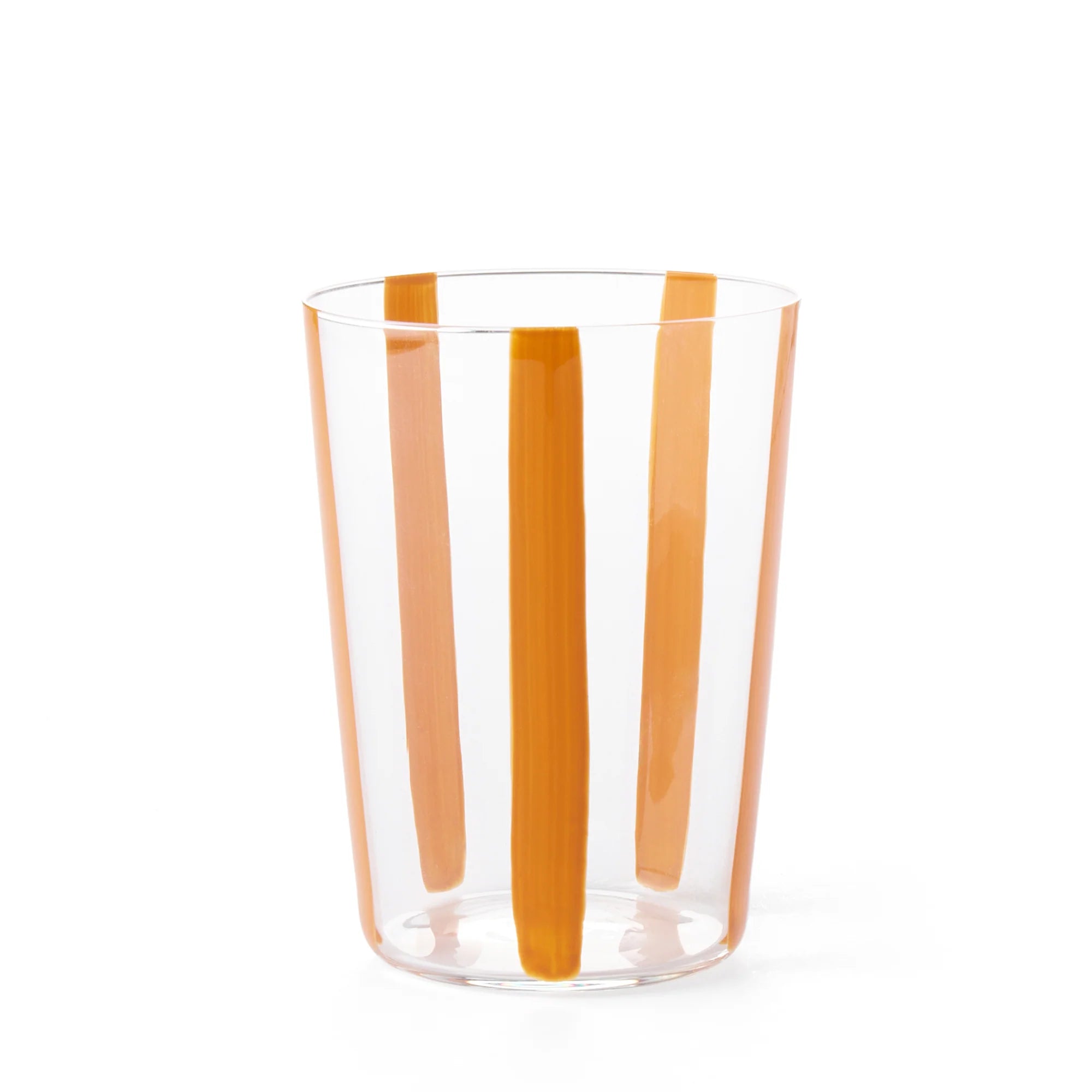 Nova Stripe Tall Glass Tumbler Set of 4 by The Conran Shop - Lifestory