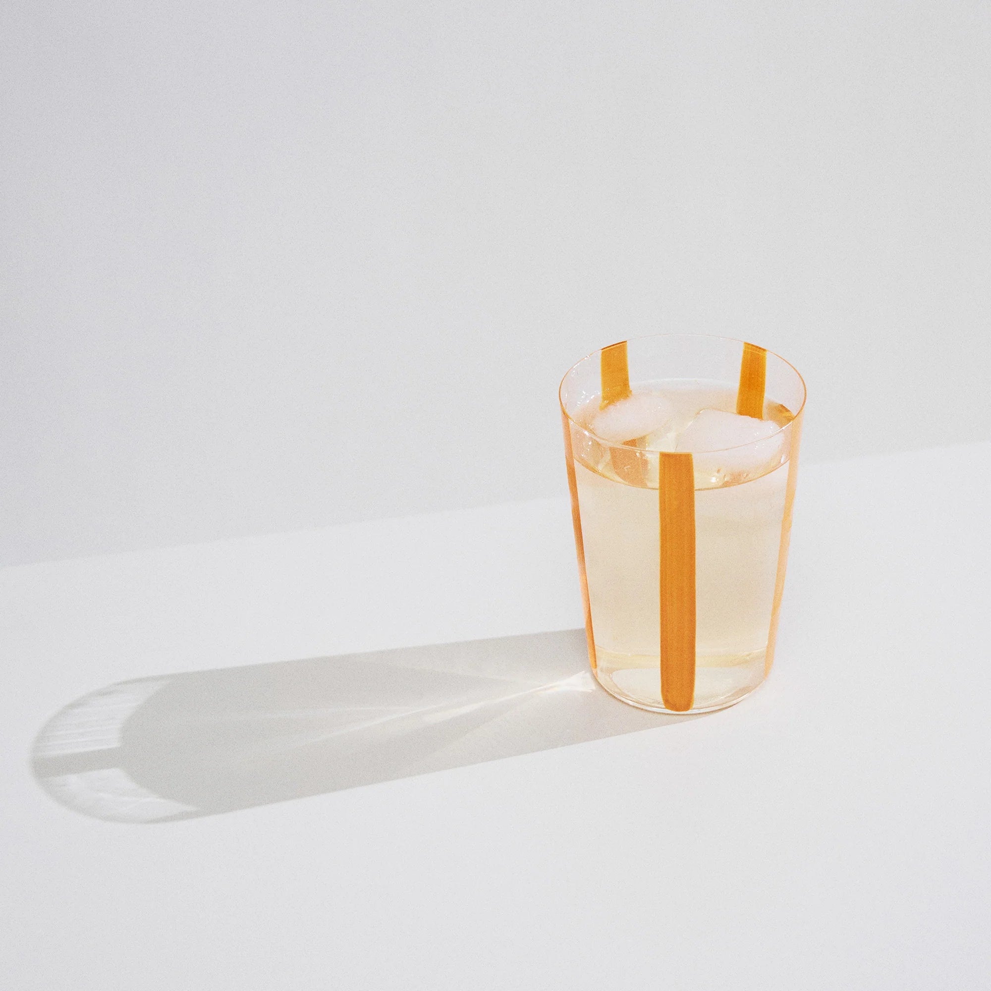 Nova Stripe Tall Glass Tumbler Set of 4 by The Conran Shop - Lifestory