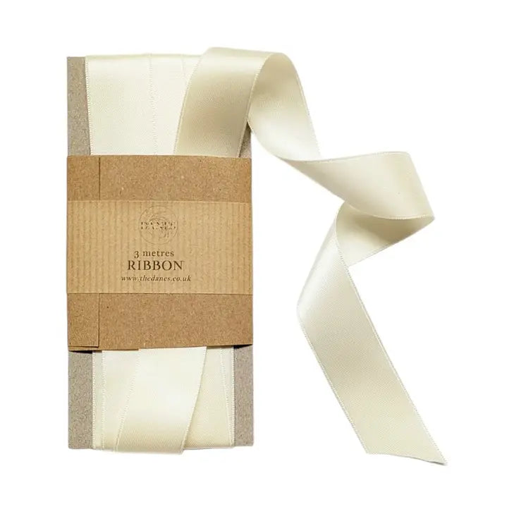 Double Faced Satin Ribbon (3m x 25mm) in Various Colours - Lifestory