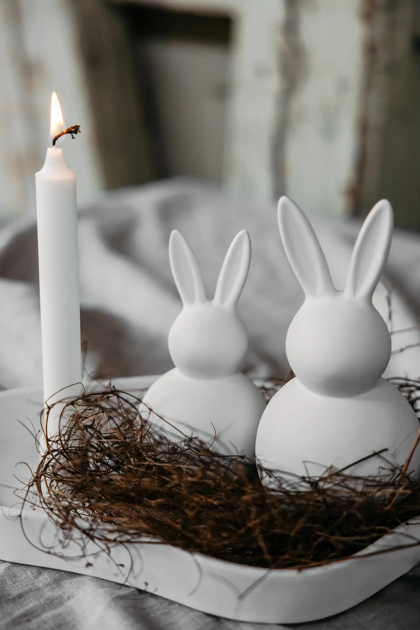 Small Bunny - Tore | White | Ceramic | by Storefactory - Lifestory