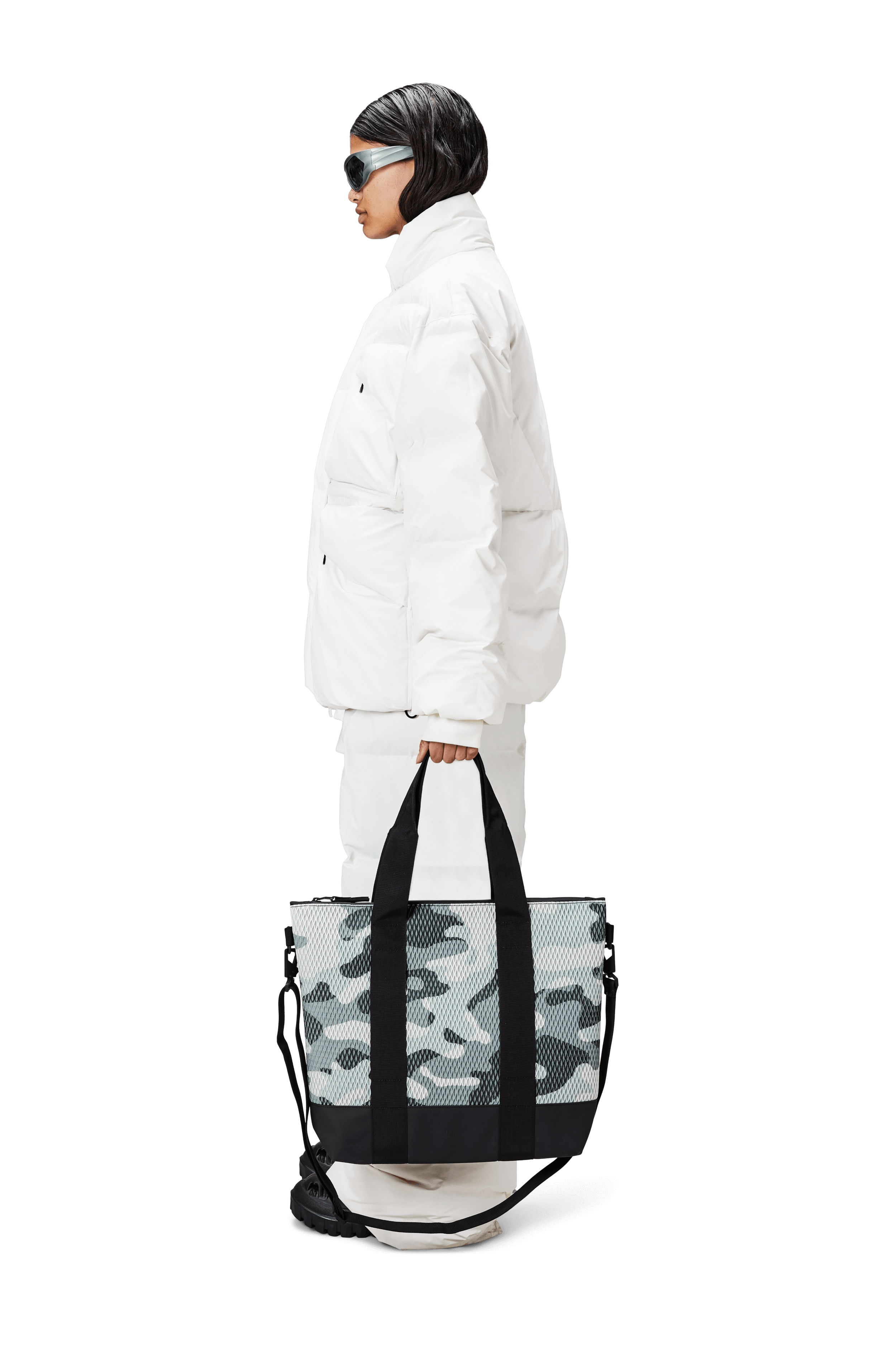 Tote Bag Mesh Mini | Camo | Waterproof | by Rains - Lifestory - Rains