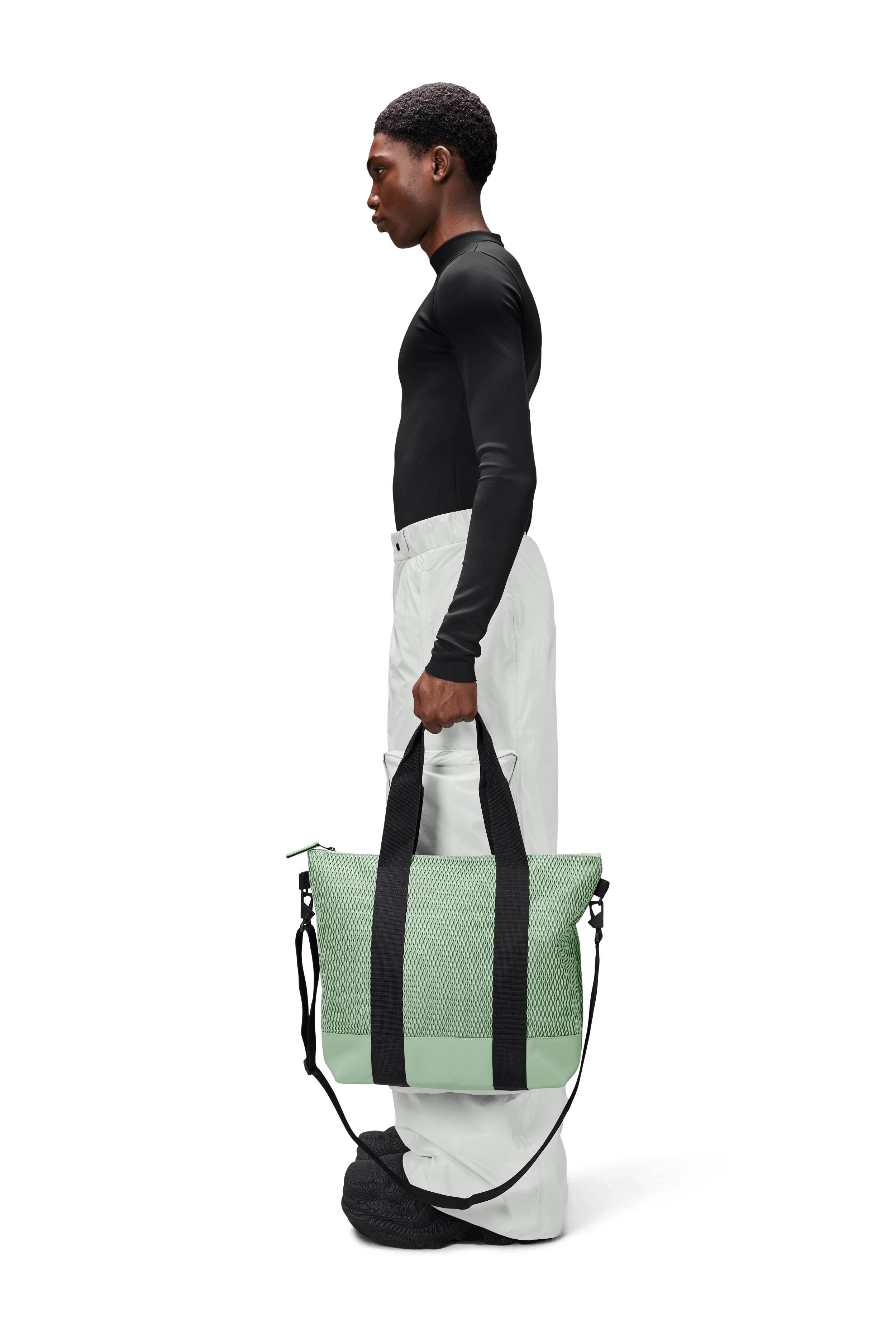 Tote Bag Mesh Mini | Haze | Waterproof | by Rains - Lifestory - Rains