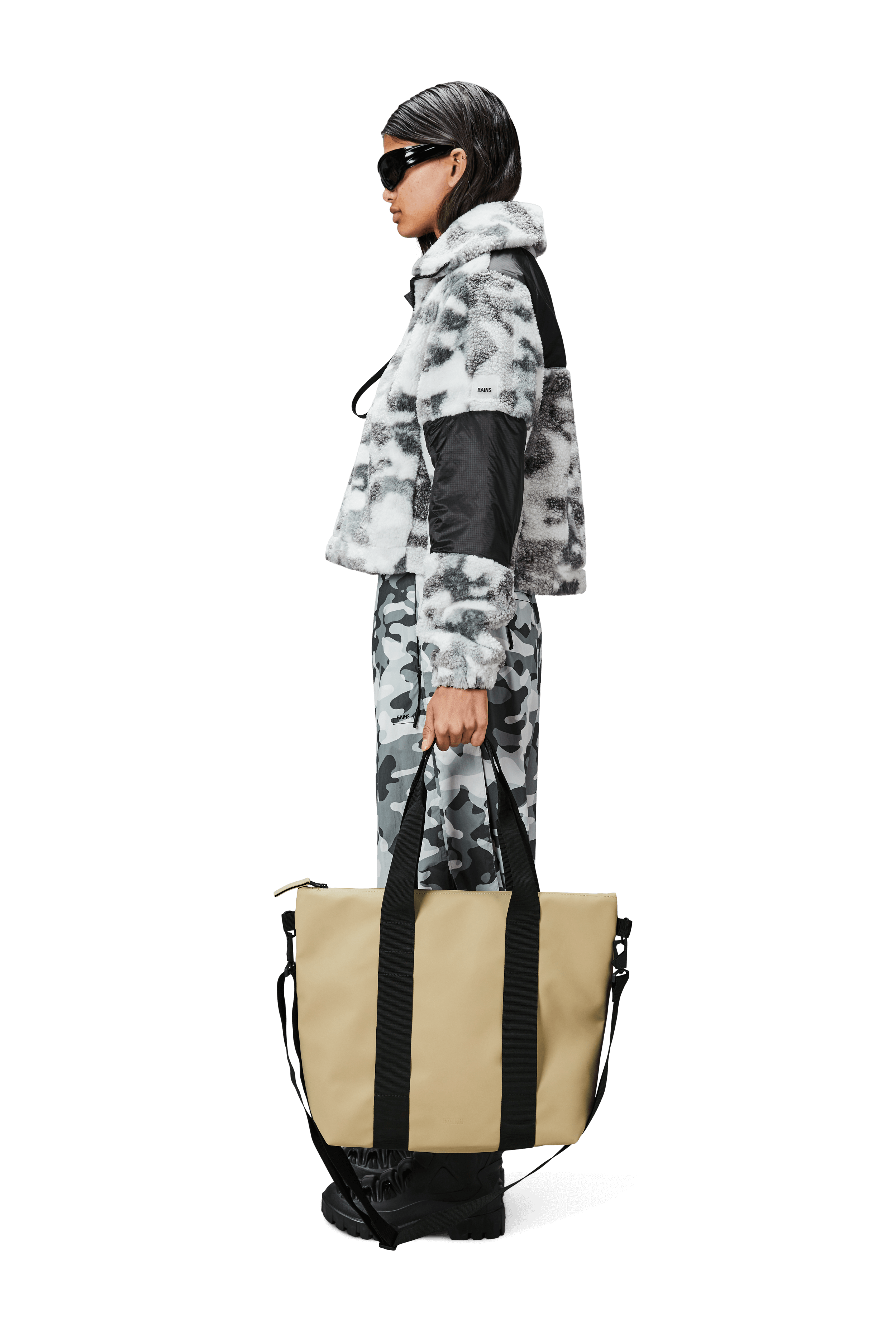 Tote Bag Mini | Sand | Waterproof | by Rains - Lifestory - Rains