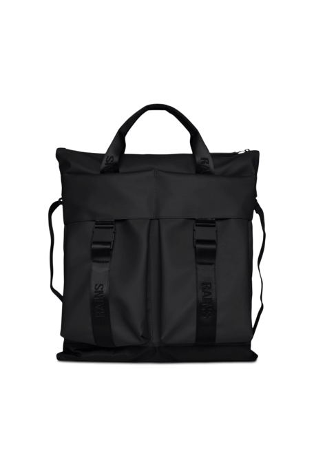 Trail Tote Bag | Black | Waterproof | by Rains - Lifestory - Rains