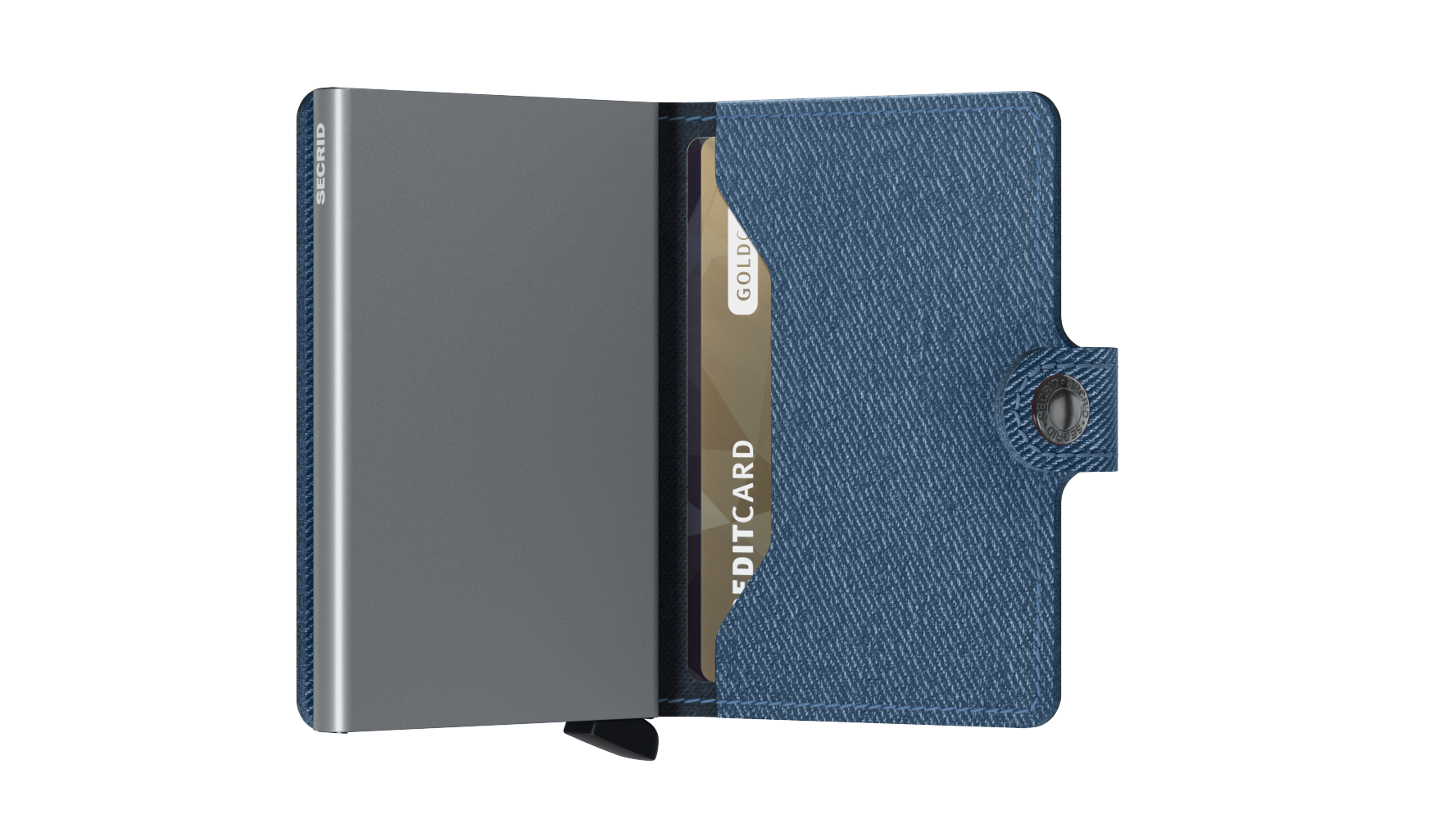 Miniwallet | Twist Jeans Blue | by Secrid Wallets - Lifestory