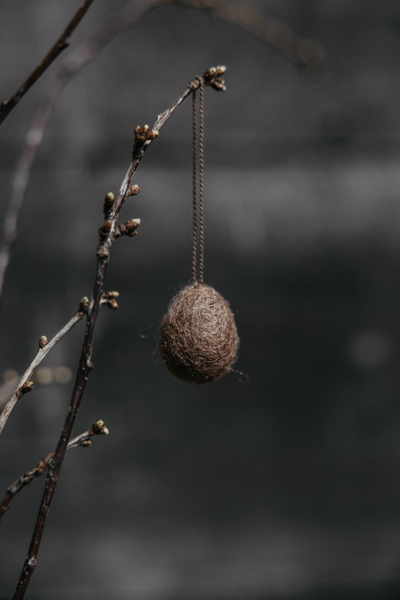 Felted Hanging Egg Decoration | Various | by Storefactory - Lifestory