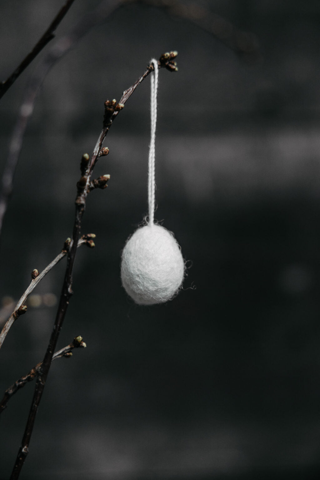Felted Hanging Egg Decoration | Various | by Storefactory - Lifestory