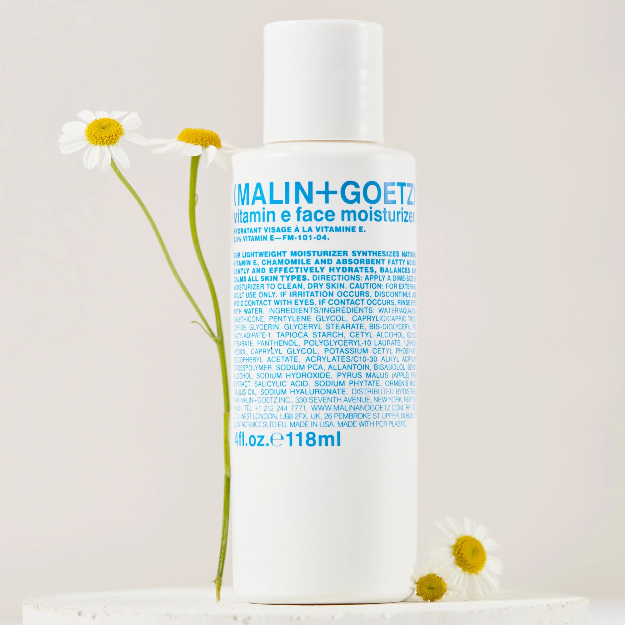 Vitamin E Facial Moisturiser | Lightweight Cream | by Malin+Goetz - Lifestory