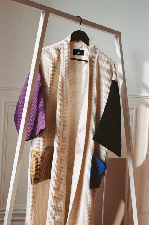 Hay Cotton Waffle Bathrobe - Lifestory