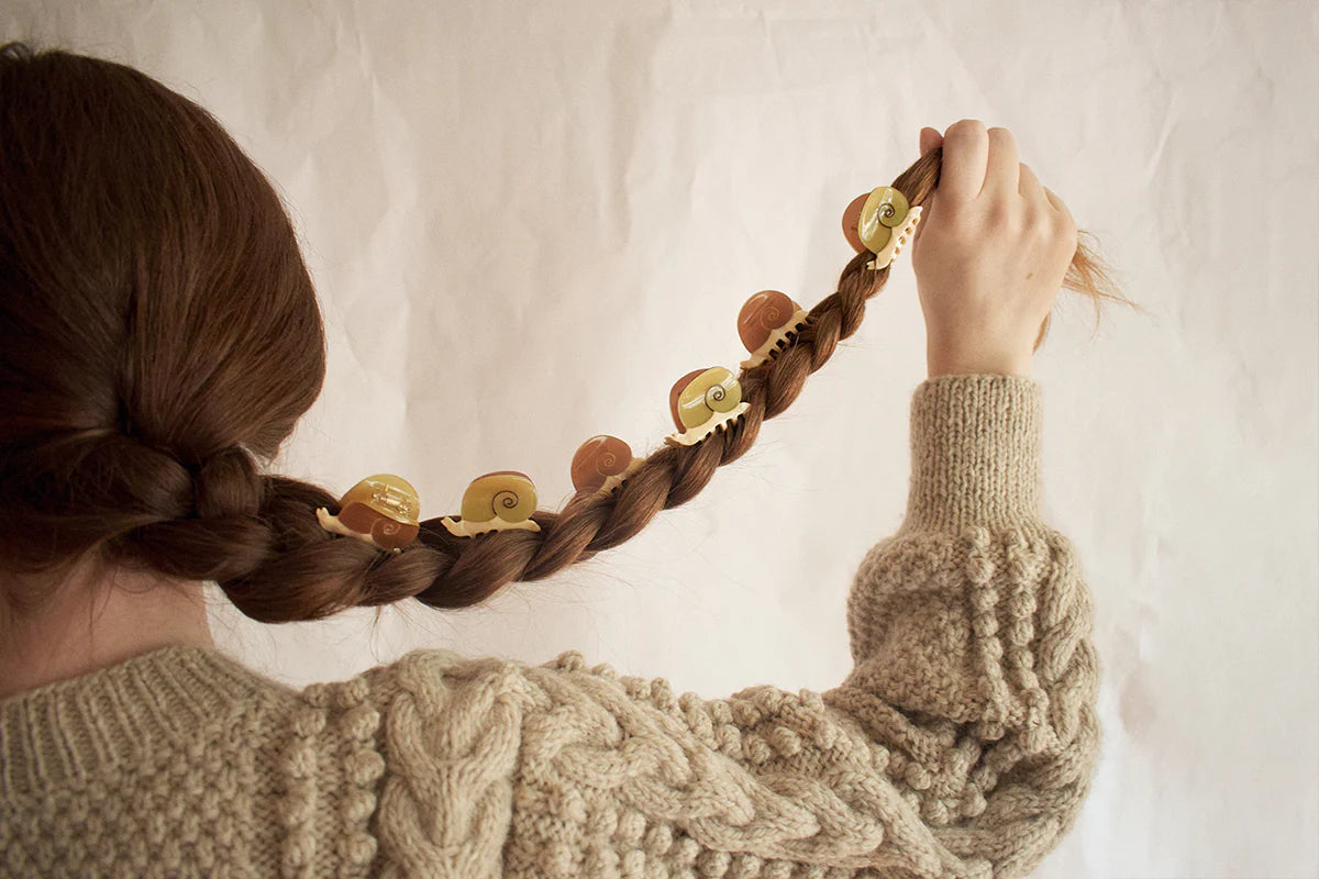 Winona Irene Mini Snail Acetate Hair Claw