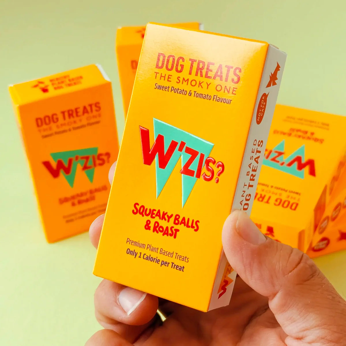 W'zis Plant Based Dog Grab & Go Treat Boxes - 3 Flavours