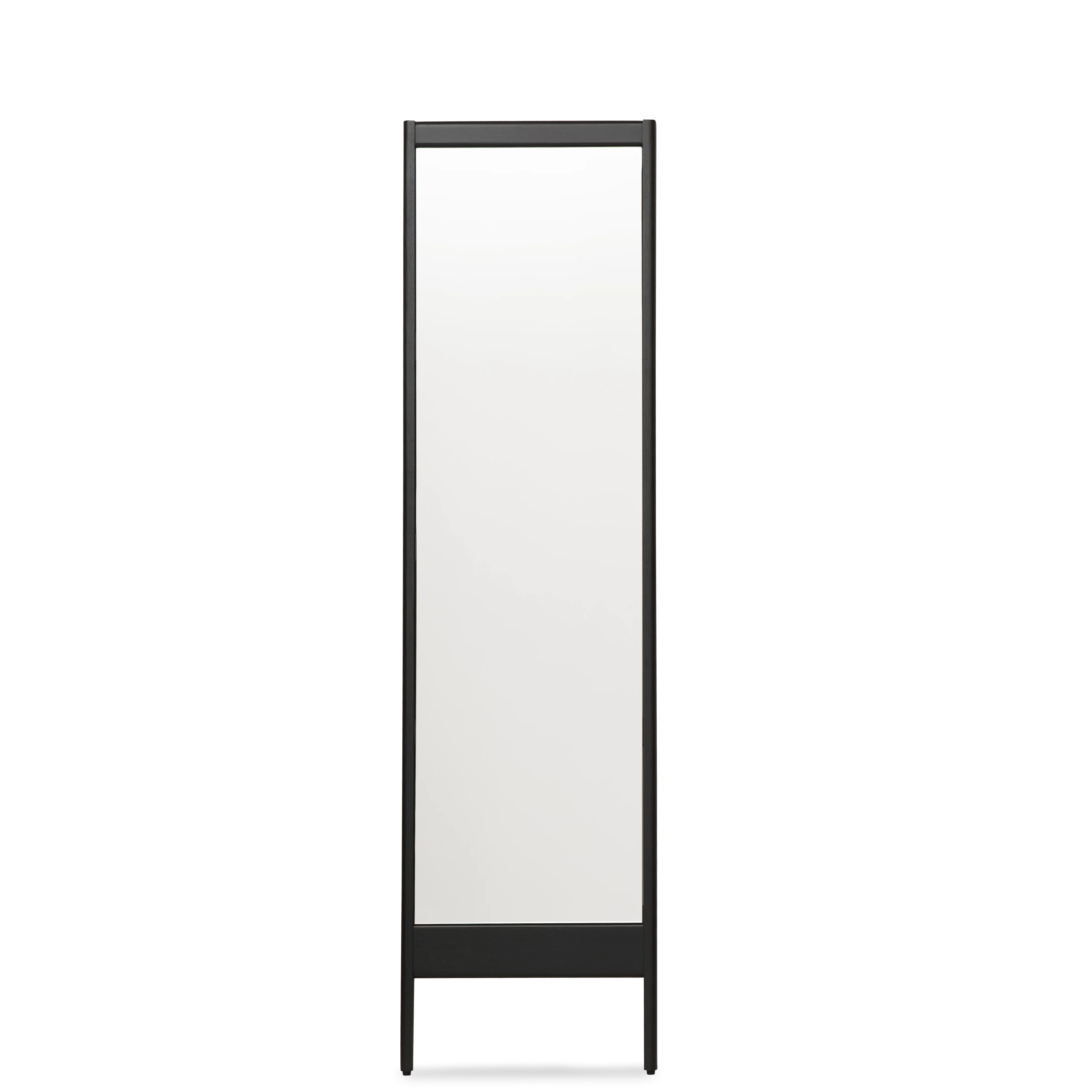 A Line Mirror | Full Length | Black Stained Oak | by Form & Refine - Lifestory - Form & Refine