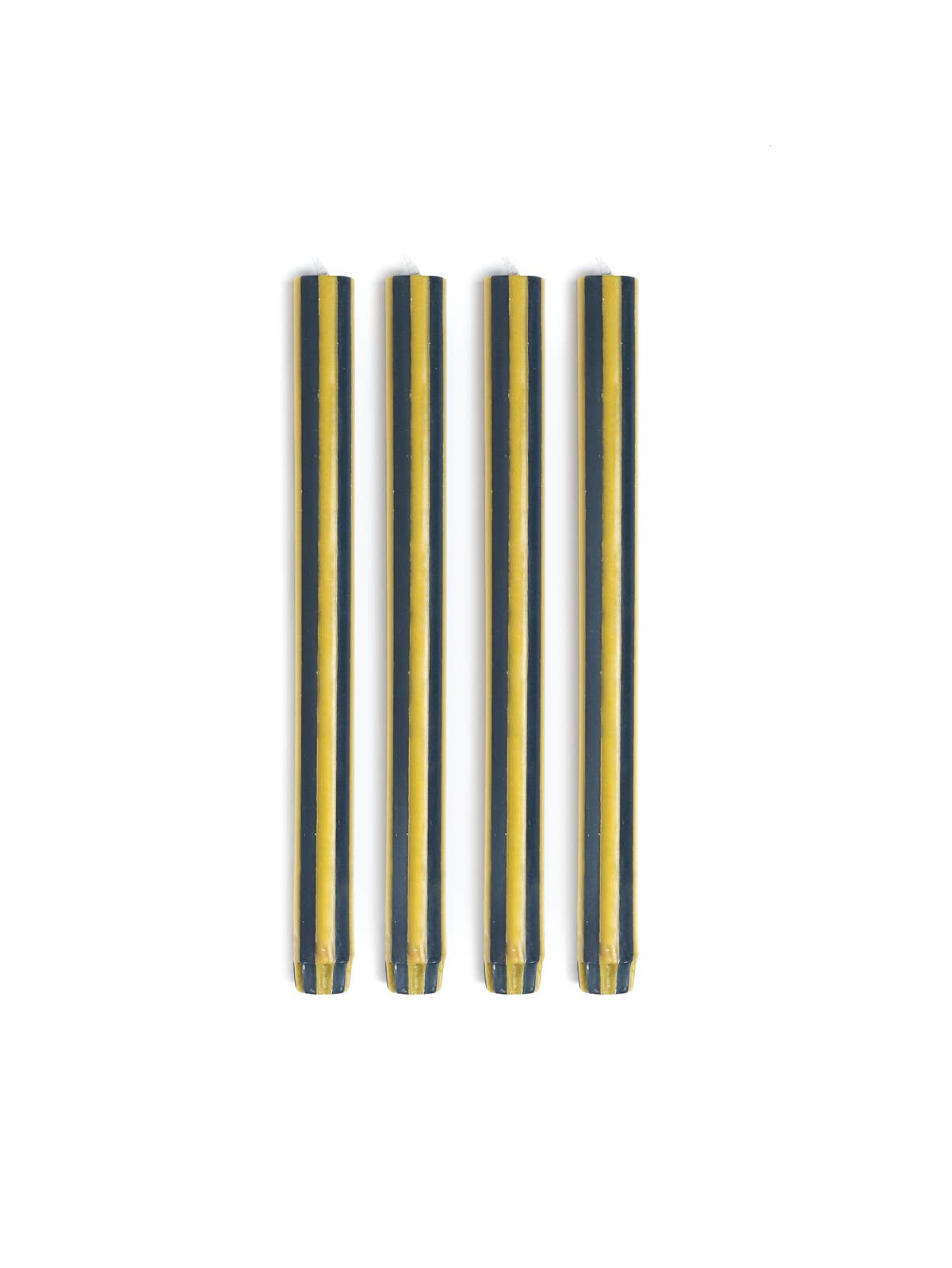 YOD&CO Stripe Dinner Candle Set of 4 - Lifestory