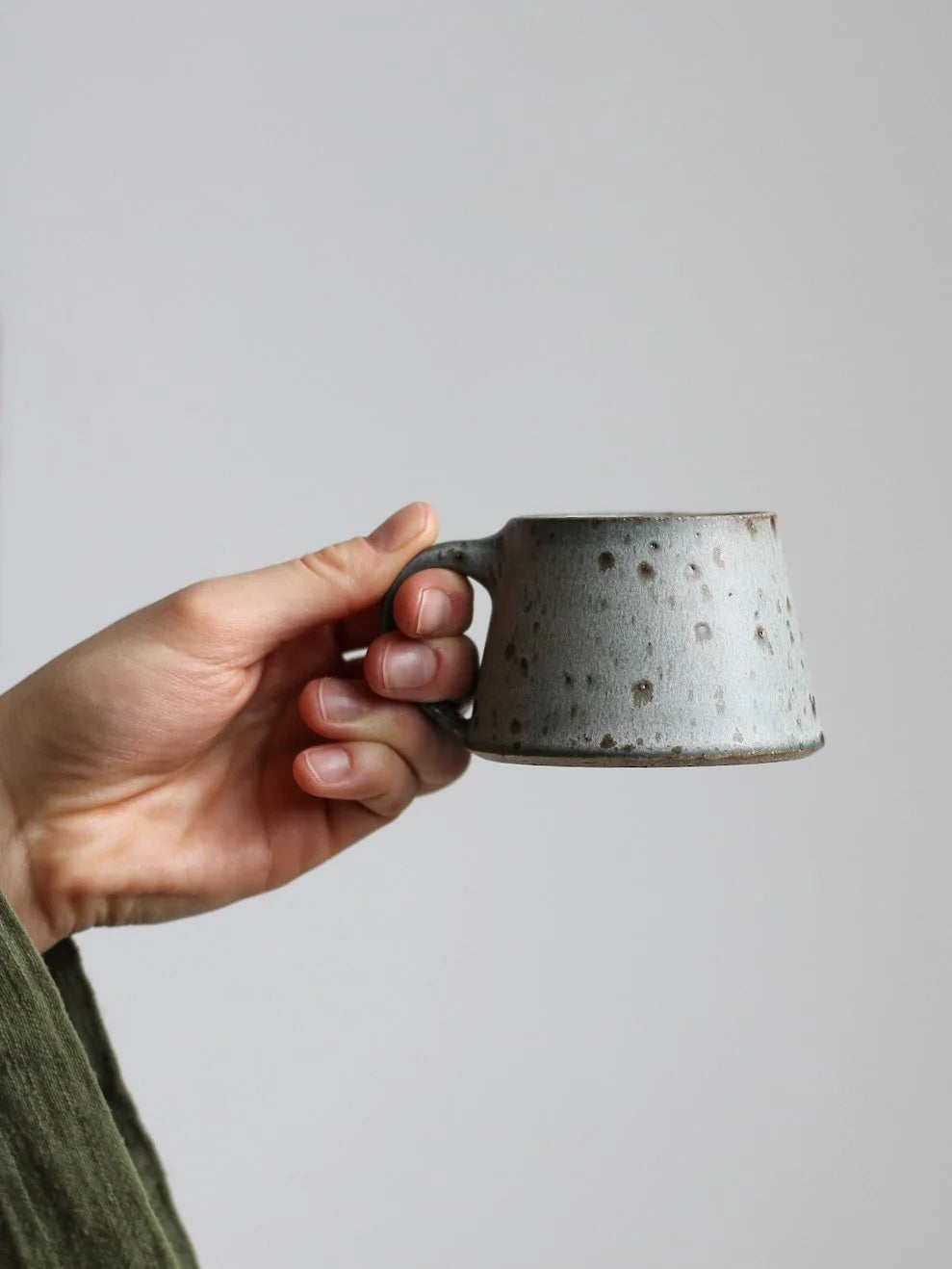 Espresso Cup - 150ml | Speckled Haar | Hand Thrown | by Aku Ceramics - Lifestory