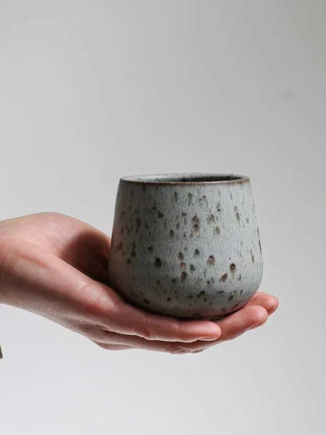 Large Cup - 250ml | Speckled Haar | Hand Thrown | by Aku Ceramics - Lifestory