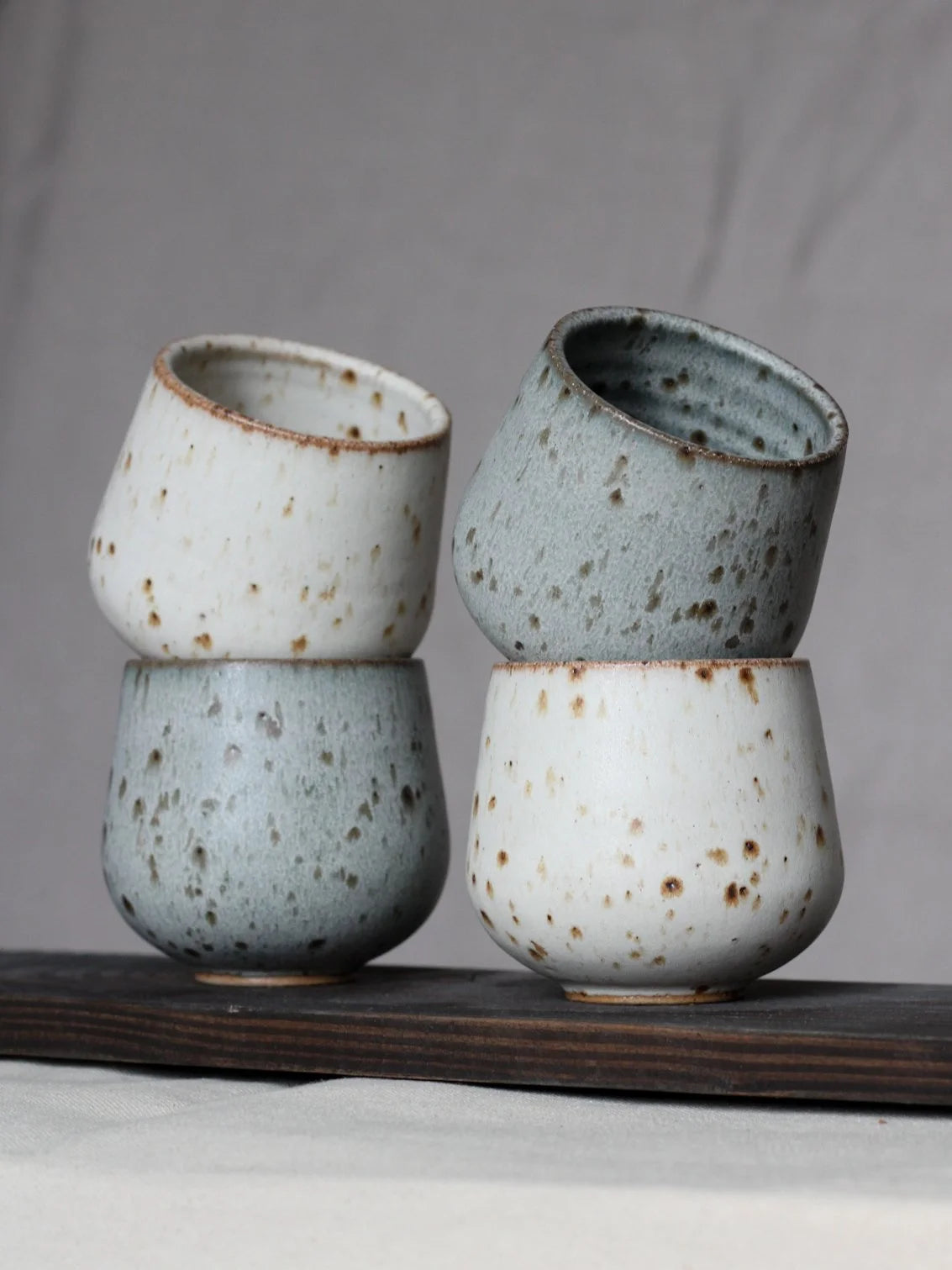 Large Cup - 250ml | Speckled Haar | Hand Thrown | by Aku Ceramics - Lifestory
