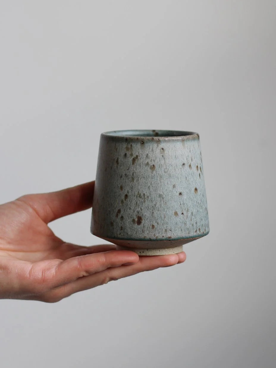 Yunomi Cup in Speckled Haar Glaze | 250ml | by Aku Ceramics - Lifestory