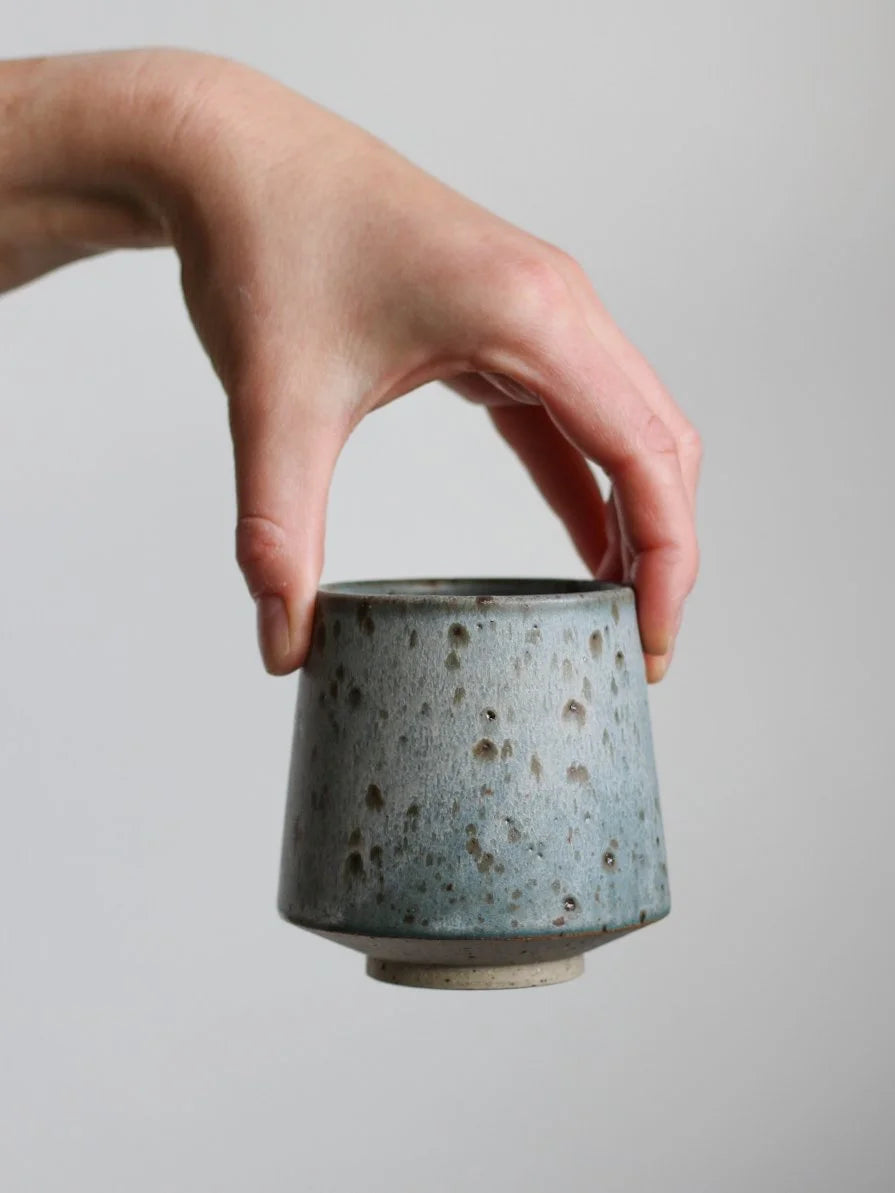 Yunomi Cup in Speckled Haar Glaze | 250ml | by Aku Ceramics - Lifestory