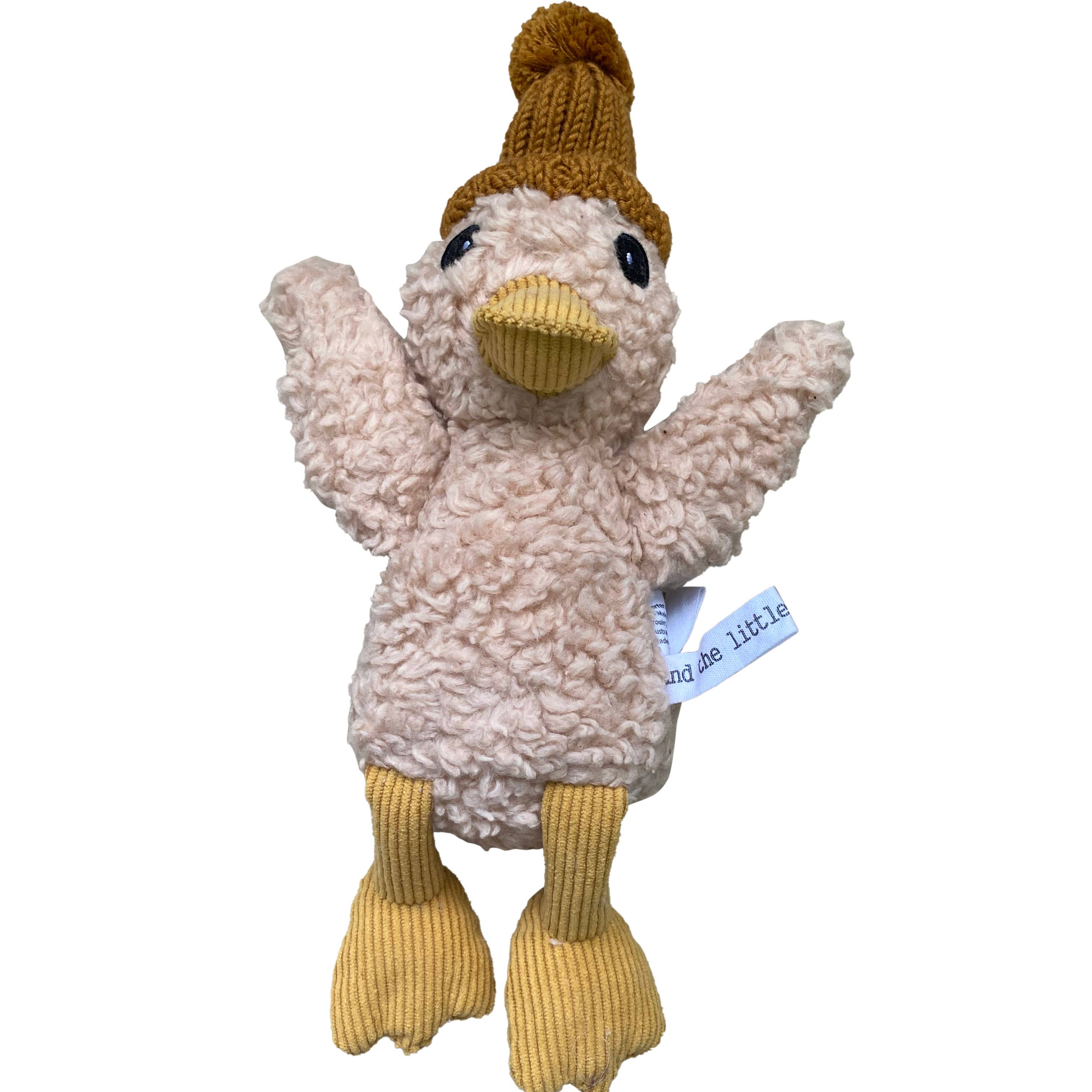 Petunia Duck by and the little dog laughed