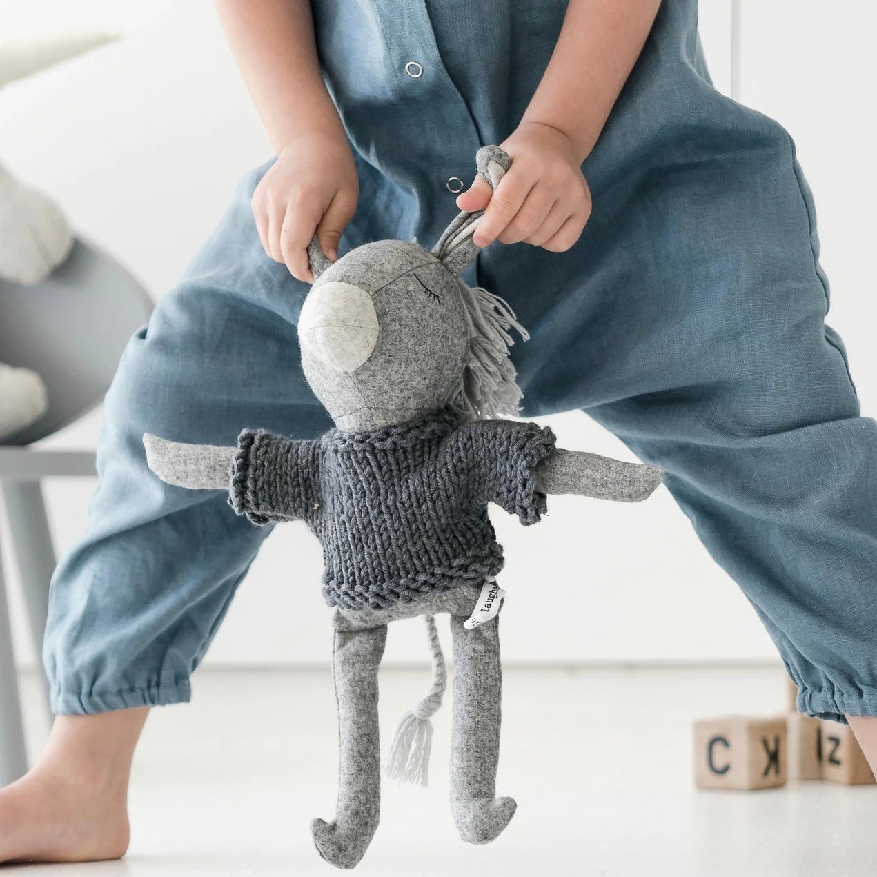 Oscar Donkey by and the little dog laughed | Lifestory