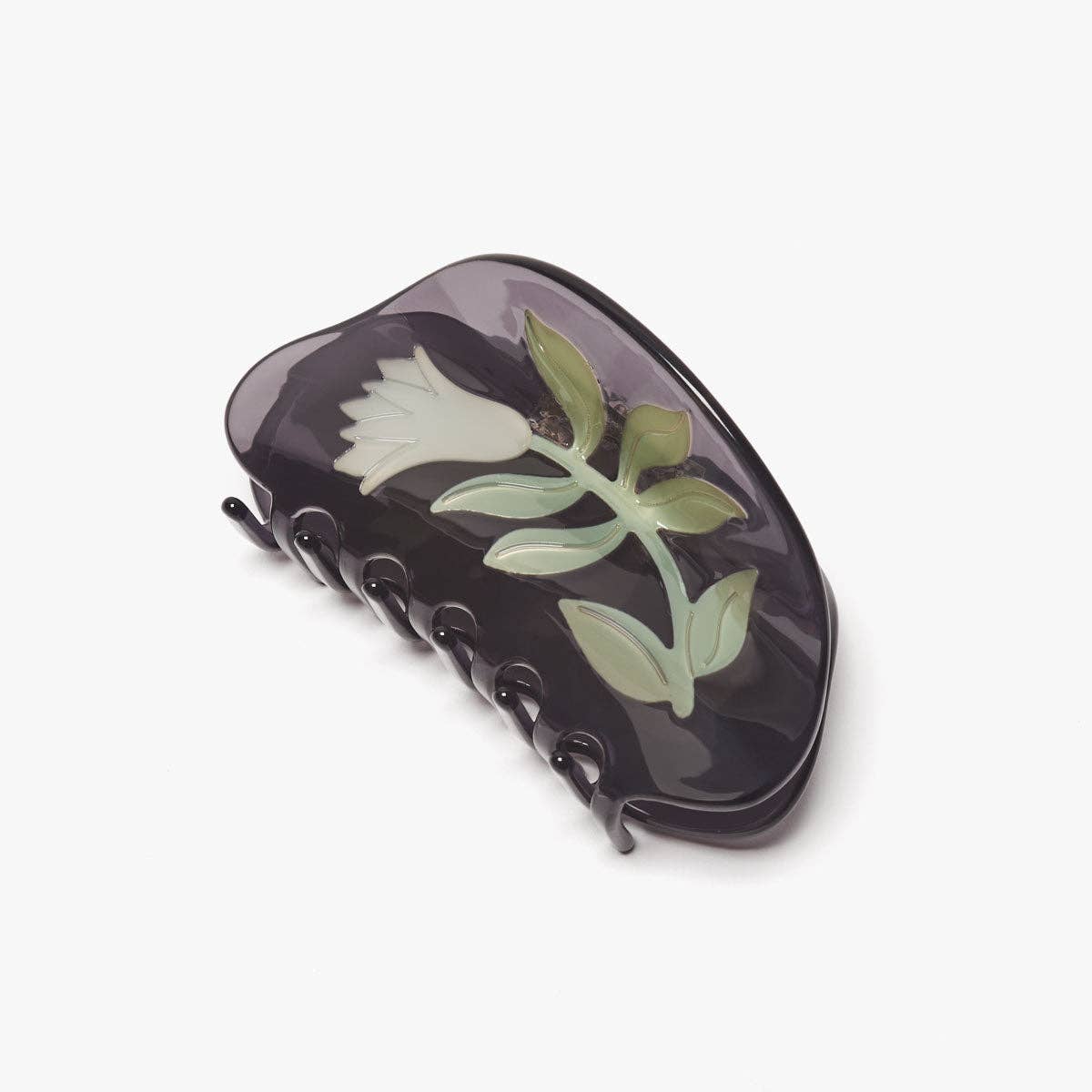 Winona Irene Belladonna Floral Acetate Hair Claw - Lifestory