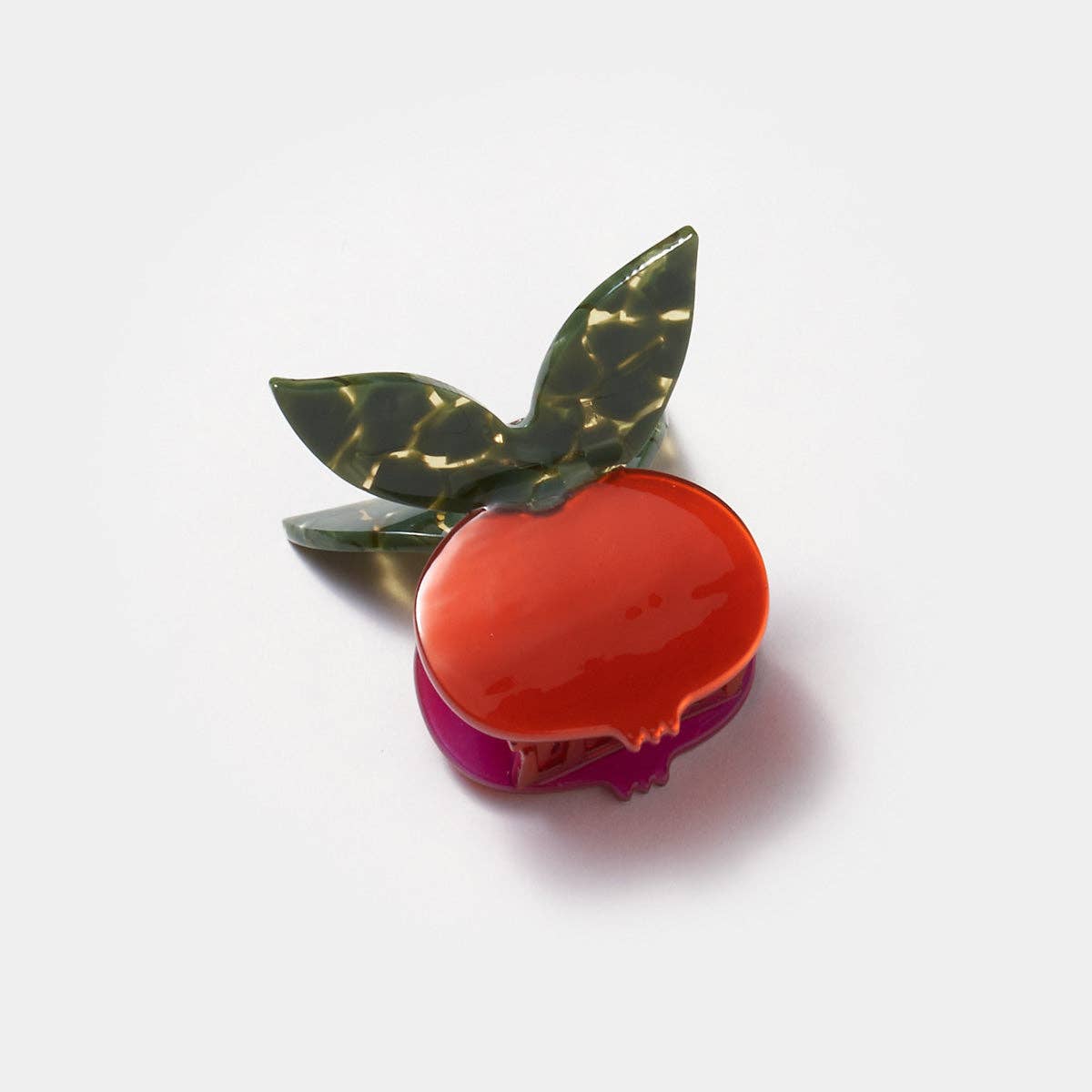 Winona Irene Red Pomegranate Acetate Hair Claw - Lifestory
