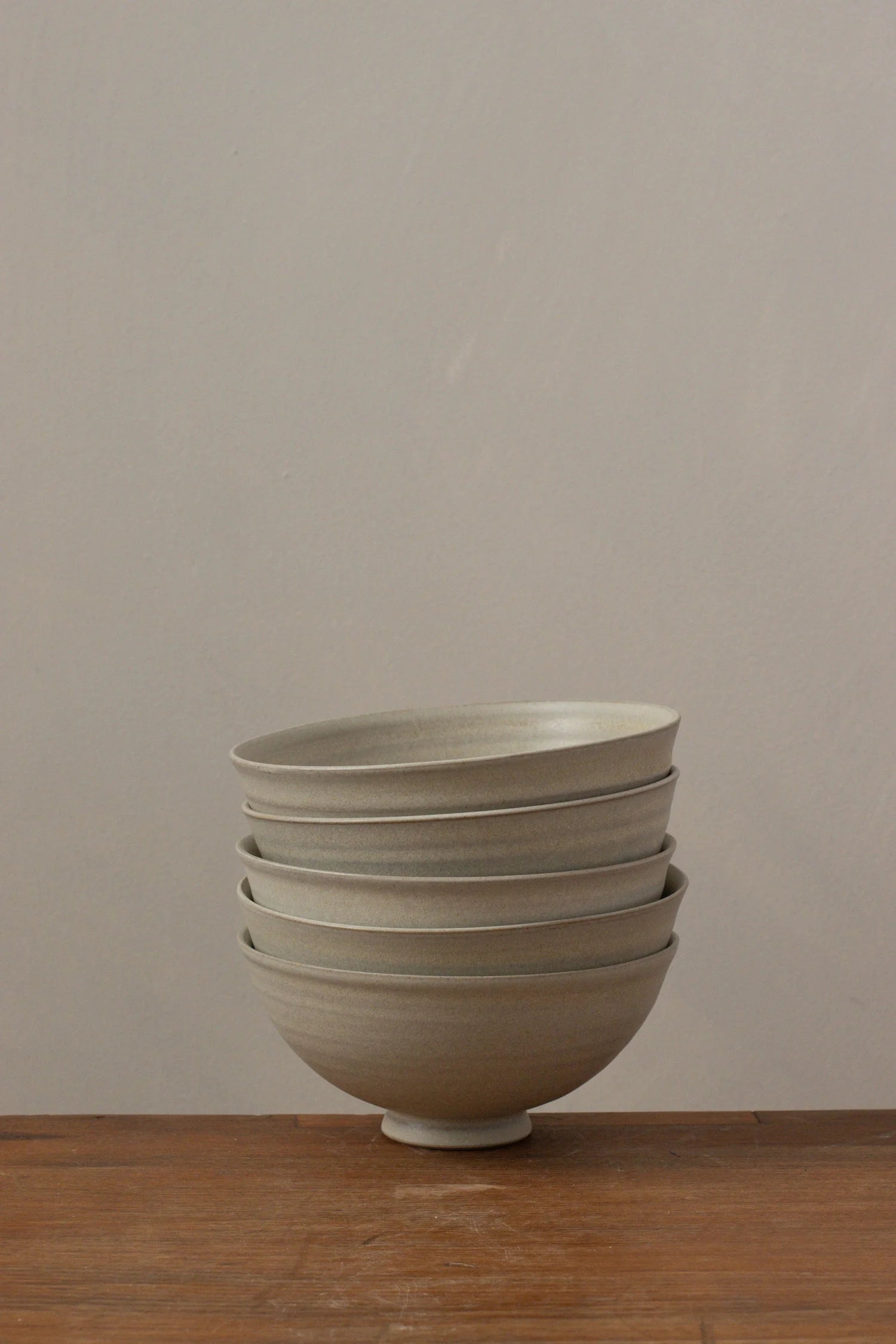 Small Footed Bowl | Cloud White | by Borja Moronta