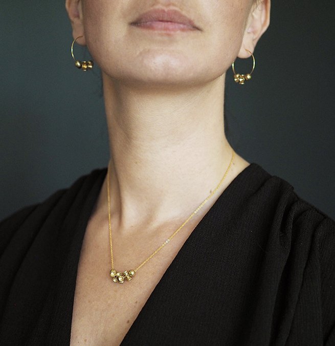 Brass Diablo Necklace | by brass+bold - Lifestory