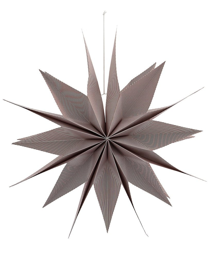 Star | Capella | 70cm | Burned Red & White | by House Doctor