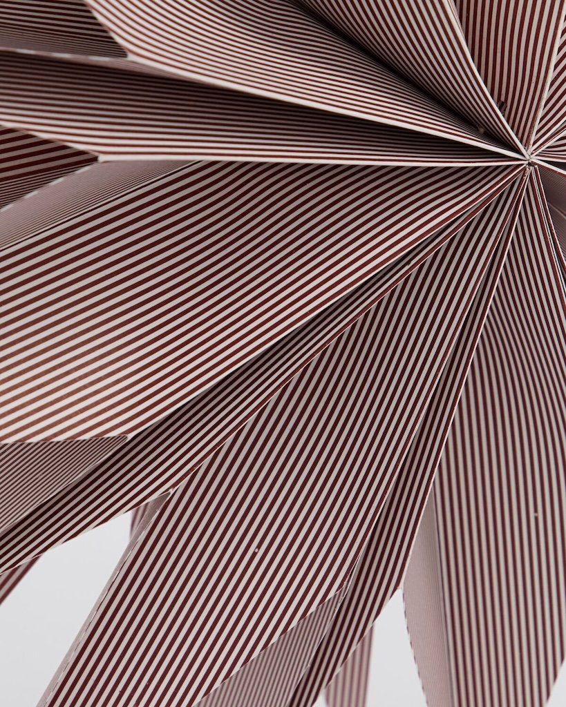 Star | Capella | 70cm | Burned Red & White | by House Doctor
