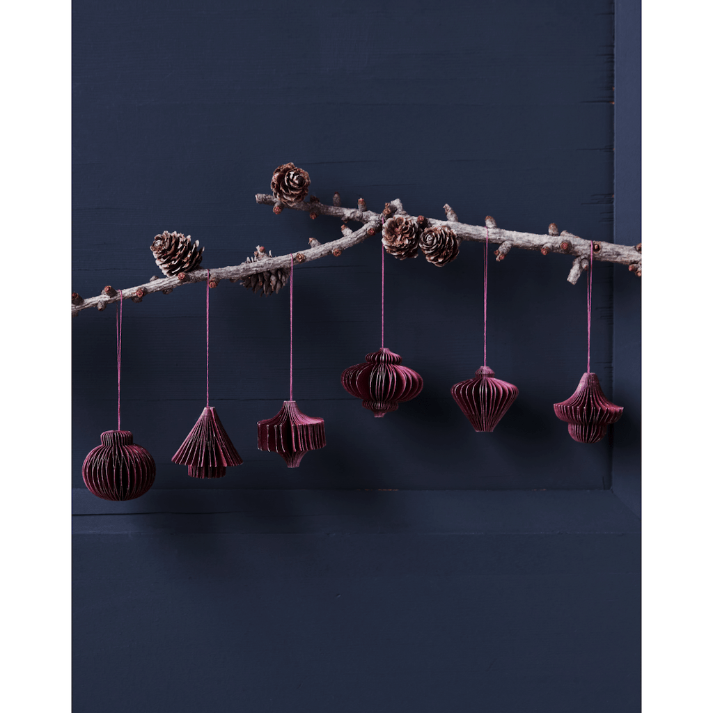 House Doctor Comb Hanging Paper Ornaments - Lifestory