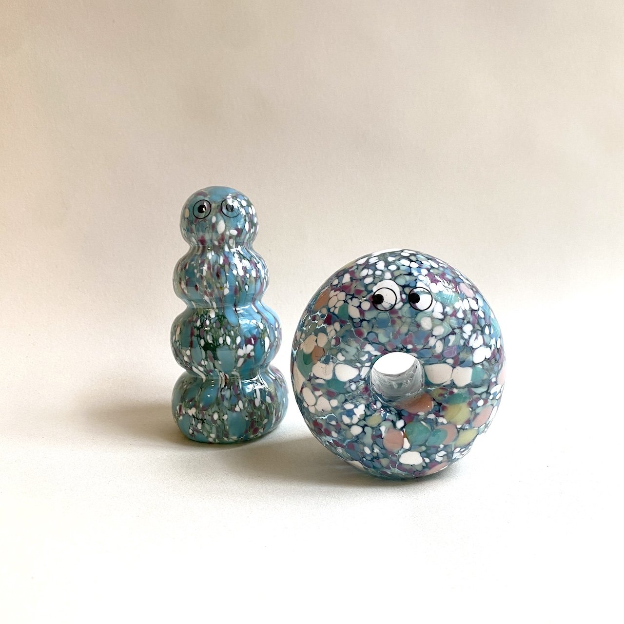 Studio Arhoj Crystal Blob | Confetti Me | Handblown Glass - Lifestory