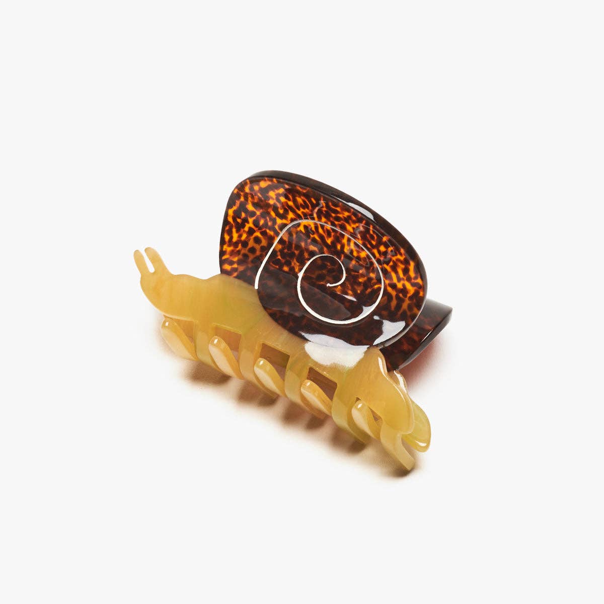 Winona Irene Garden Snail Small Acetate Hair Claw - Lifestory