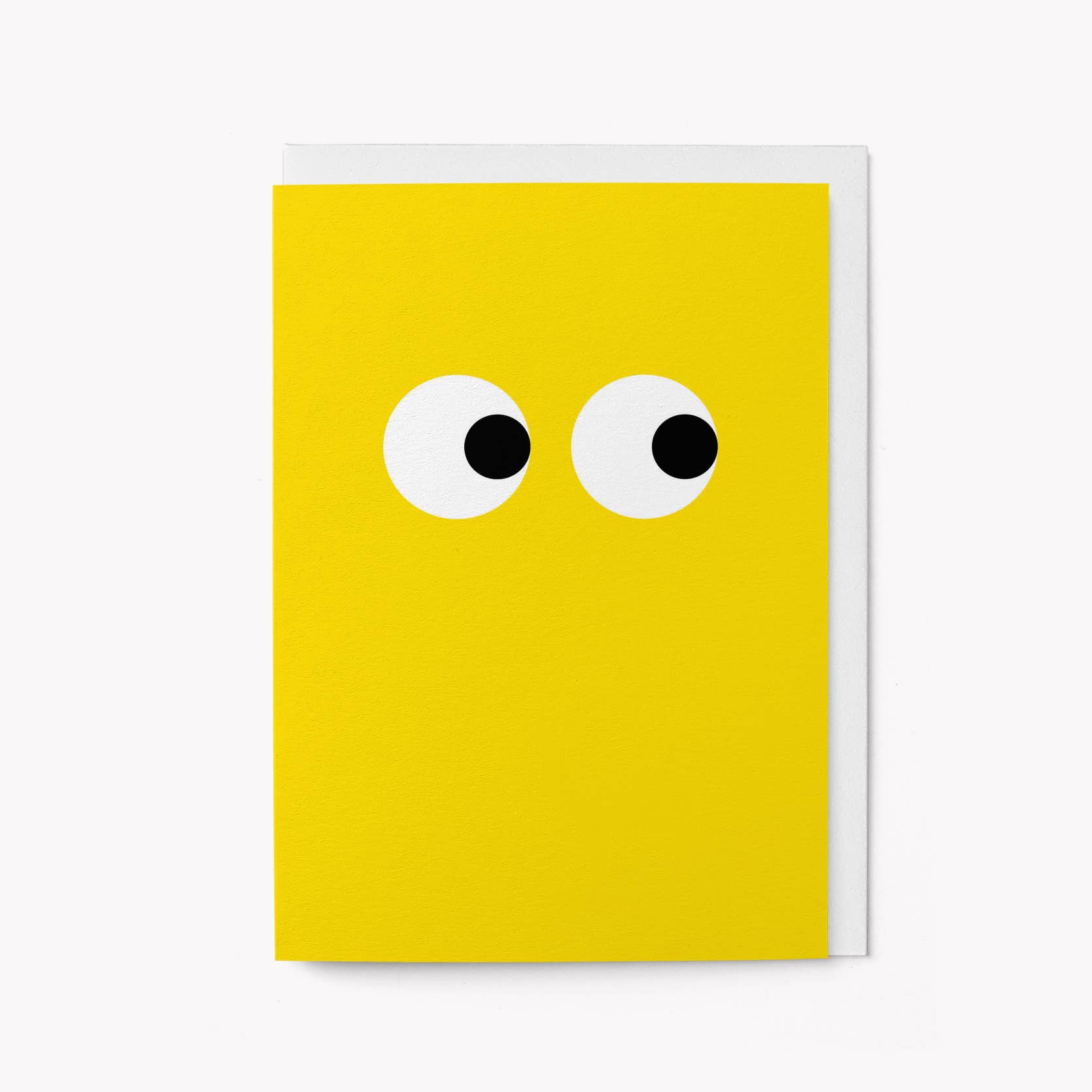 Hello Card - Yellow | Blank | by Graphic Factory - Lifestory