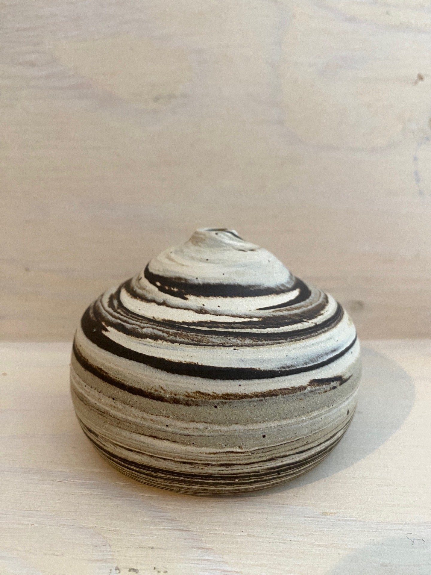 Small Vase in Mixed Clay & Sand | #2S | by Emporium Julium - Lifestory - Emporium Julium