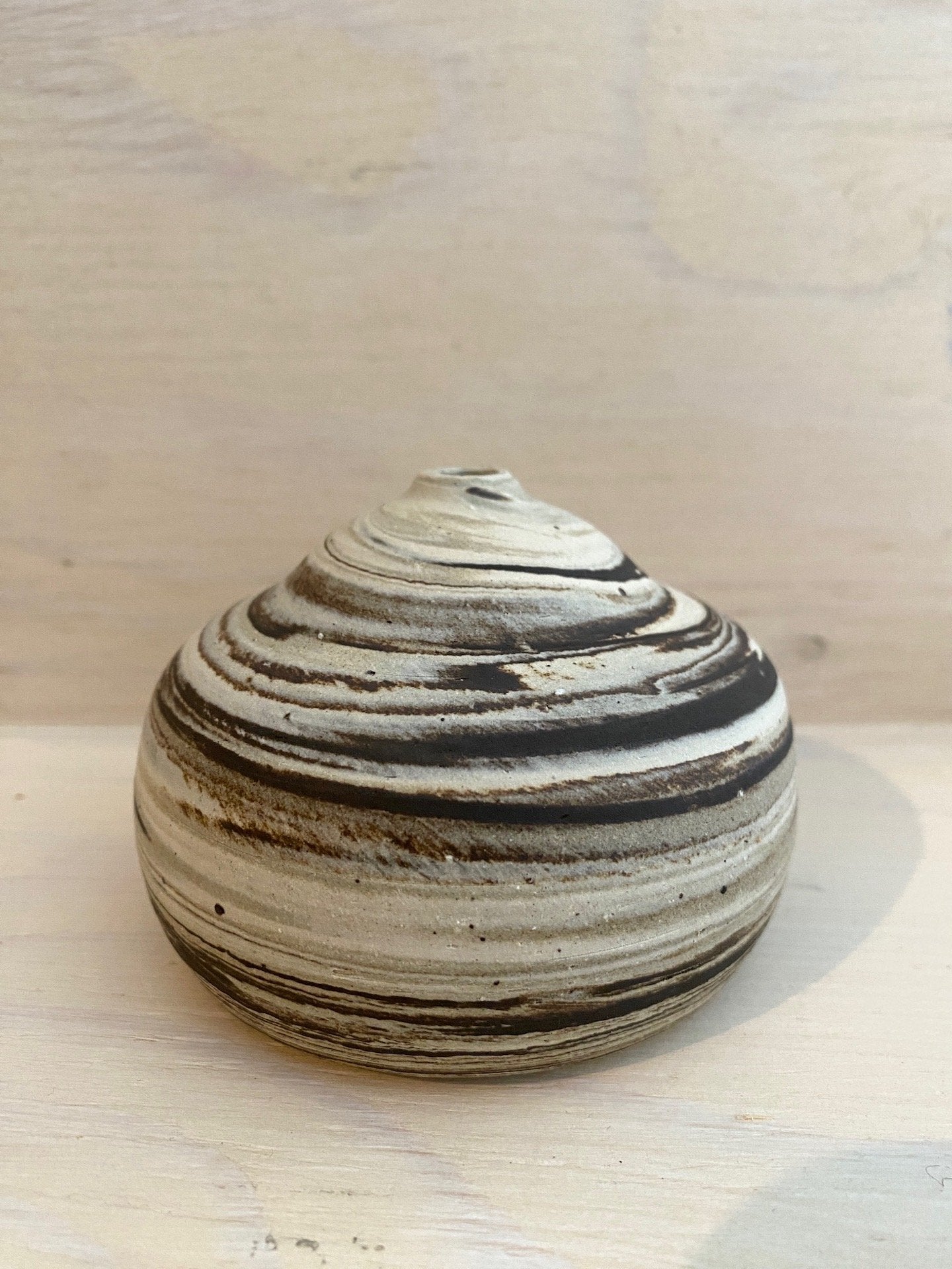 Small Vase in Mixed Clay & Sand | #2S | by Emporium Julium - Lifestory - Emporium Julium