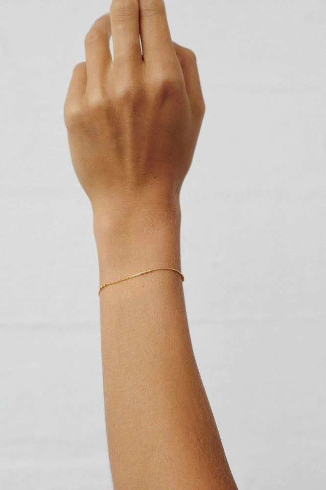 Eva Bracelet in Silver or Gold-Plated Silver by Pernille Corydon | Lifestory