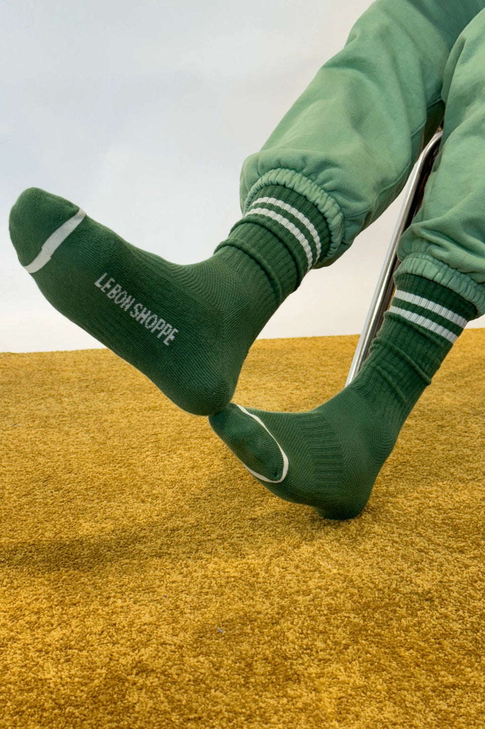 Le Bon Shoppe Extended Boyfriend Socks (UK 8-11) in Various Colours
