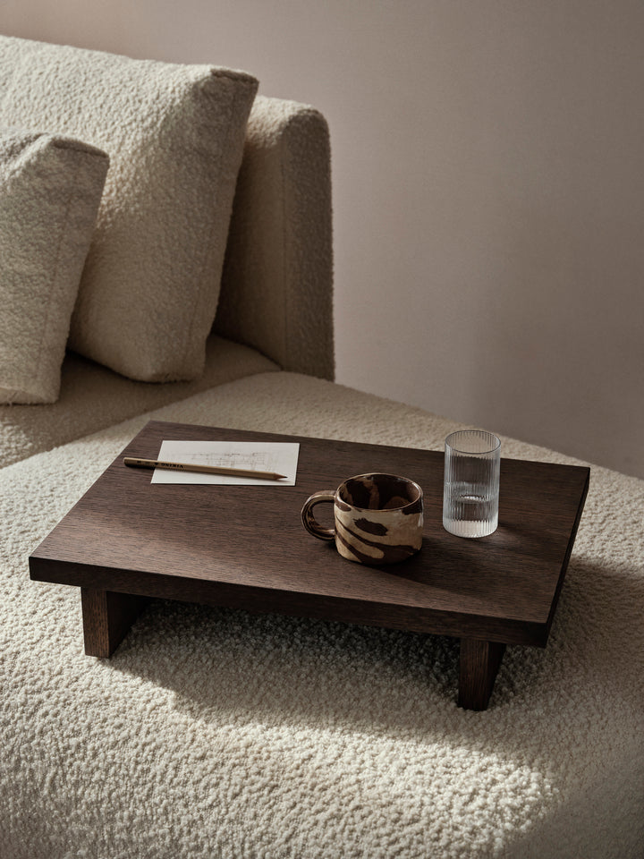 Kona Side Table | Natural Oak or Dark Stained Oak | by ferm Living - Lifestory