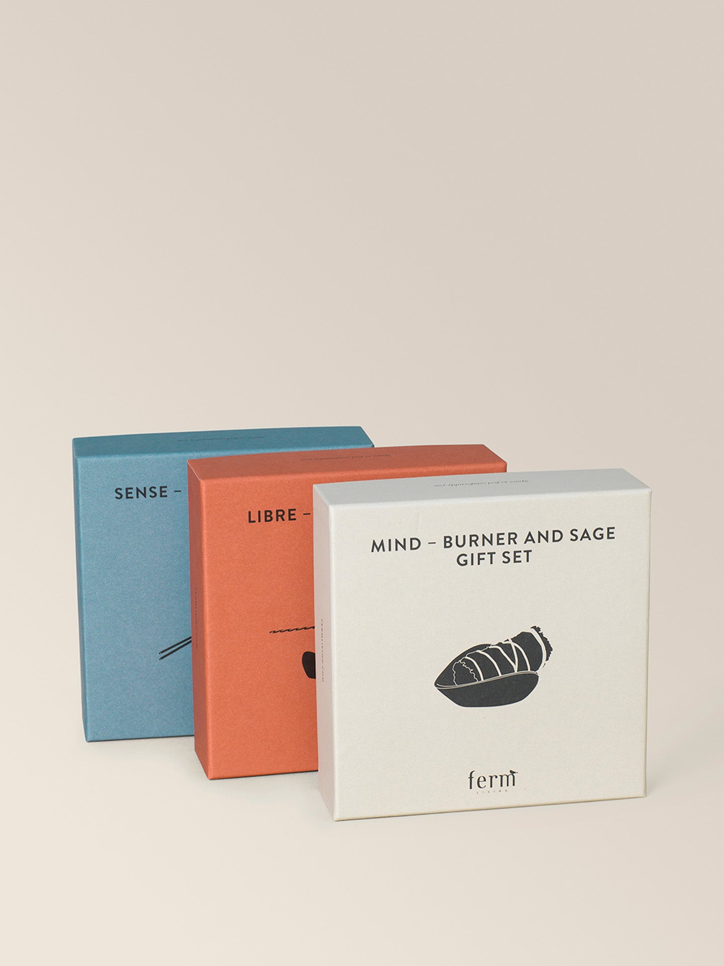 Sense - Incense Holder Gift Set | Ceramic & Sticks | by ferm Living - Lifestory - ferm LIVING