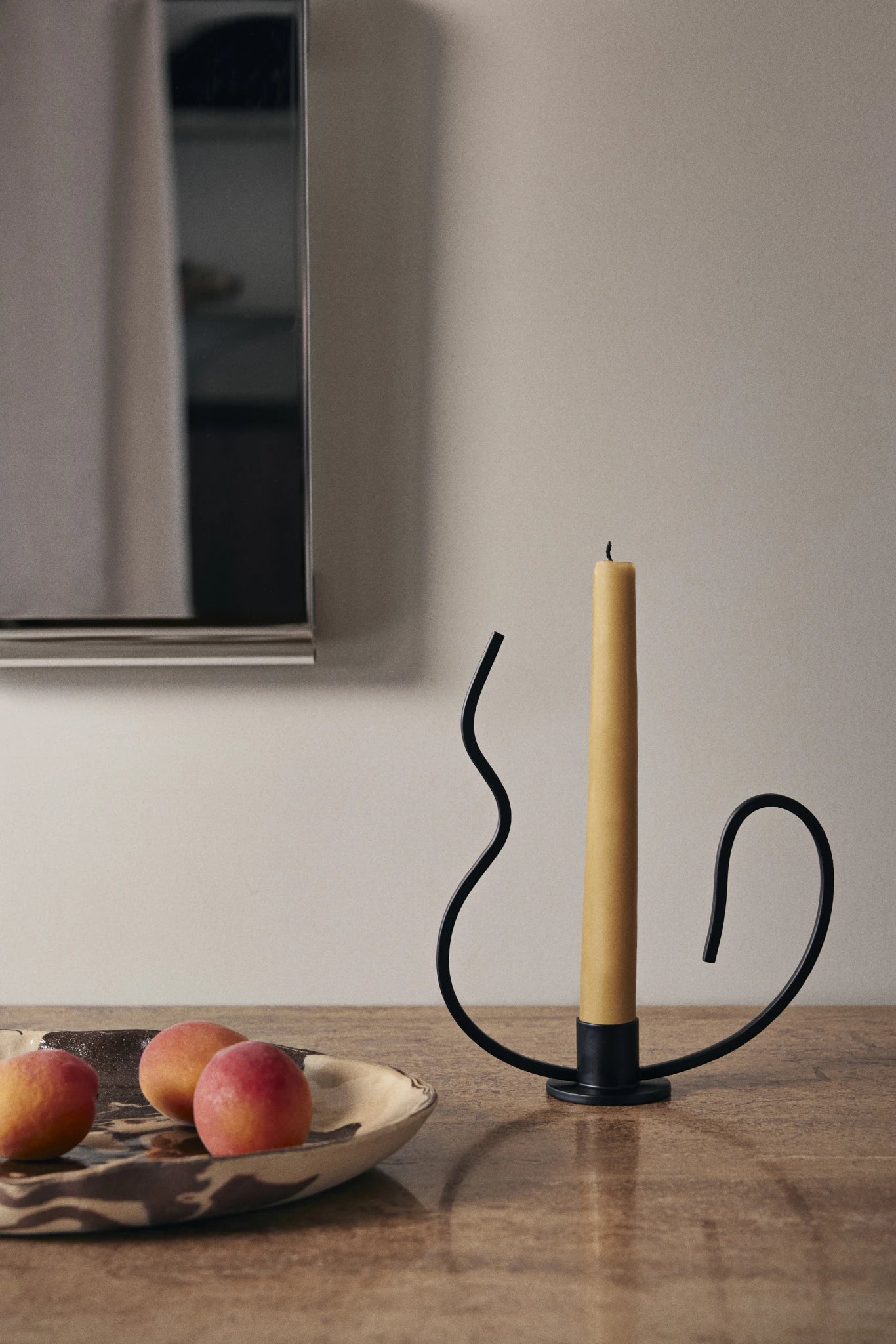 Valse Candle Holders - 2 Styles | Black Iron | by ferm Living - Lifestory