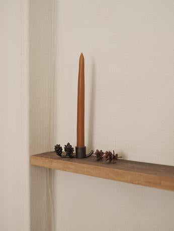 Forest Candle Holder | Black Brass | Fits Pencil Candle | by Ferm Living - Lifestory