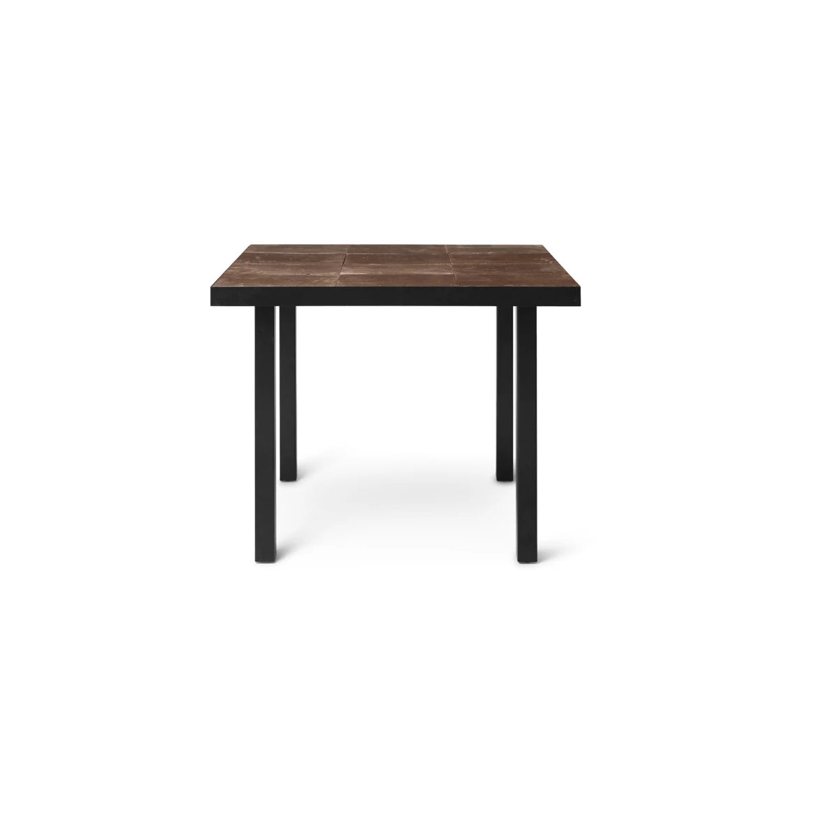 Flod Café Table | Mocha & Black | by ferm Living - Lifestory 