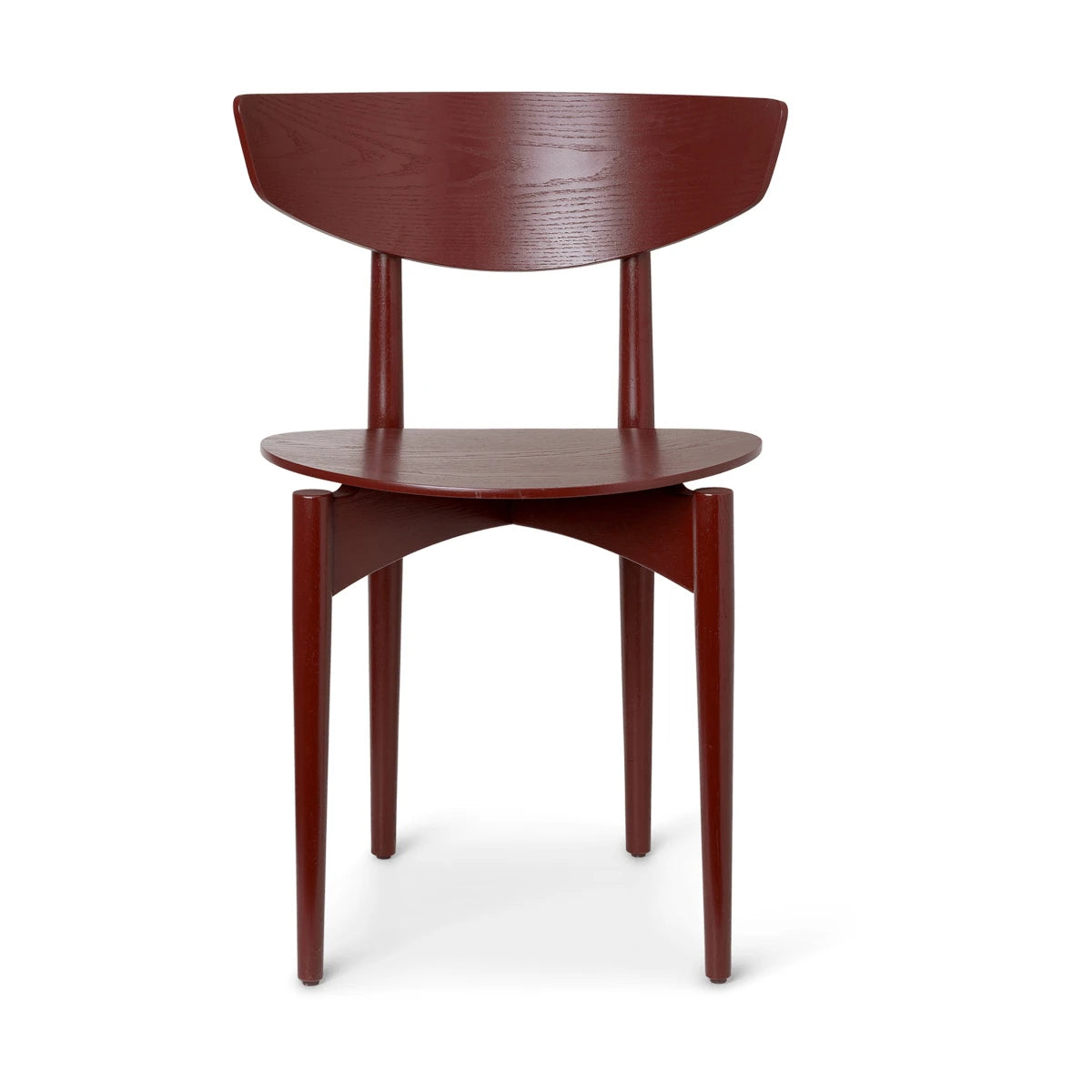Herman Wooden Dining Chair | Red Brown | by ferm Living - Lifestory
