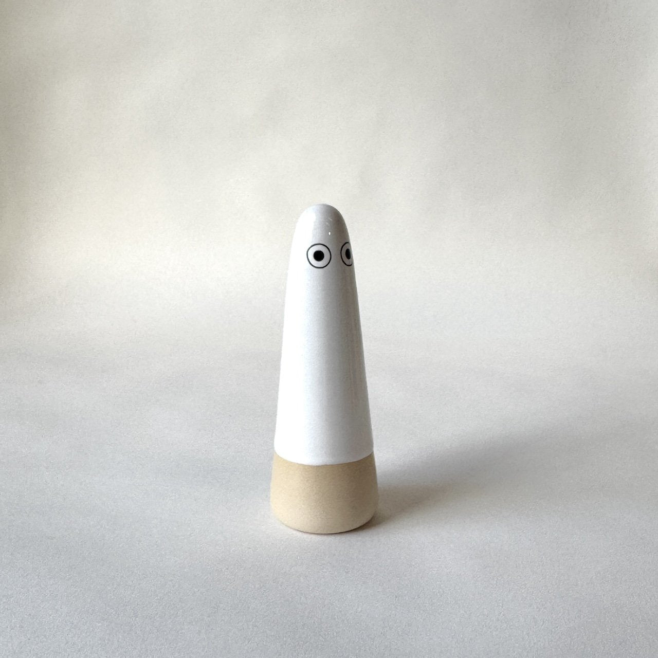 Ghost | Classic White | Ceramic Figurine | by Studio Arhoj