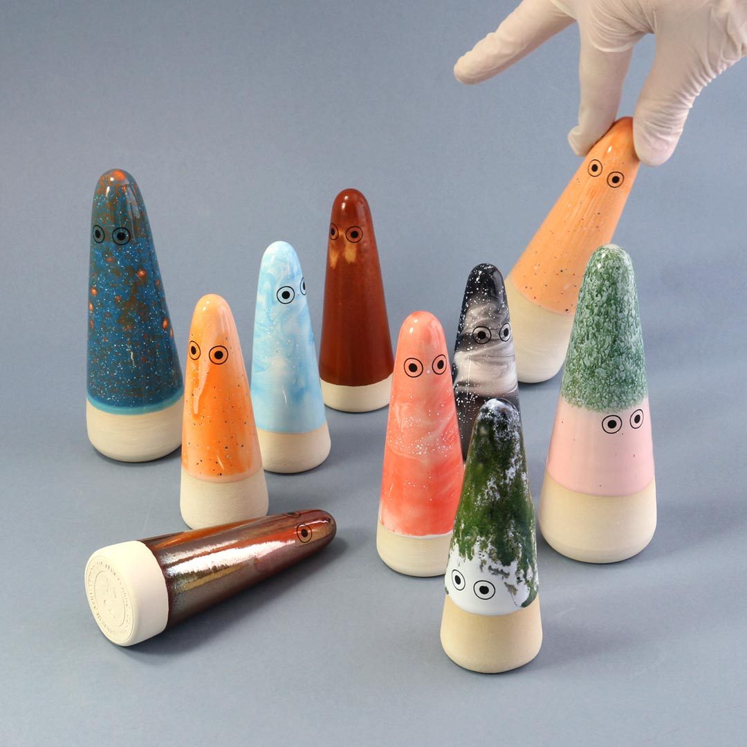 Ghost | Yella | Ceramic Figurine | by Studio Arhoj - Lifestory - Studio Arhoj