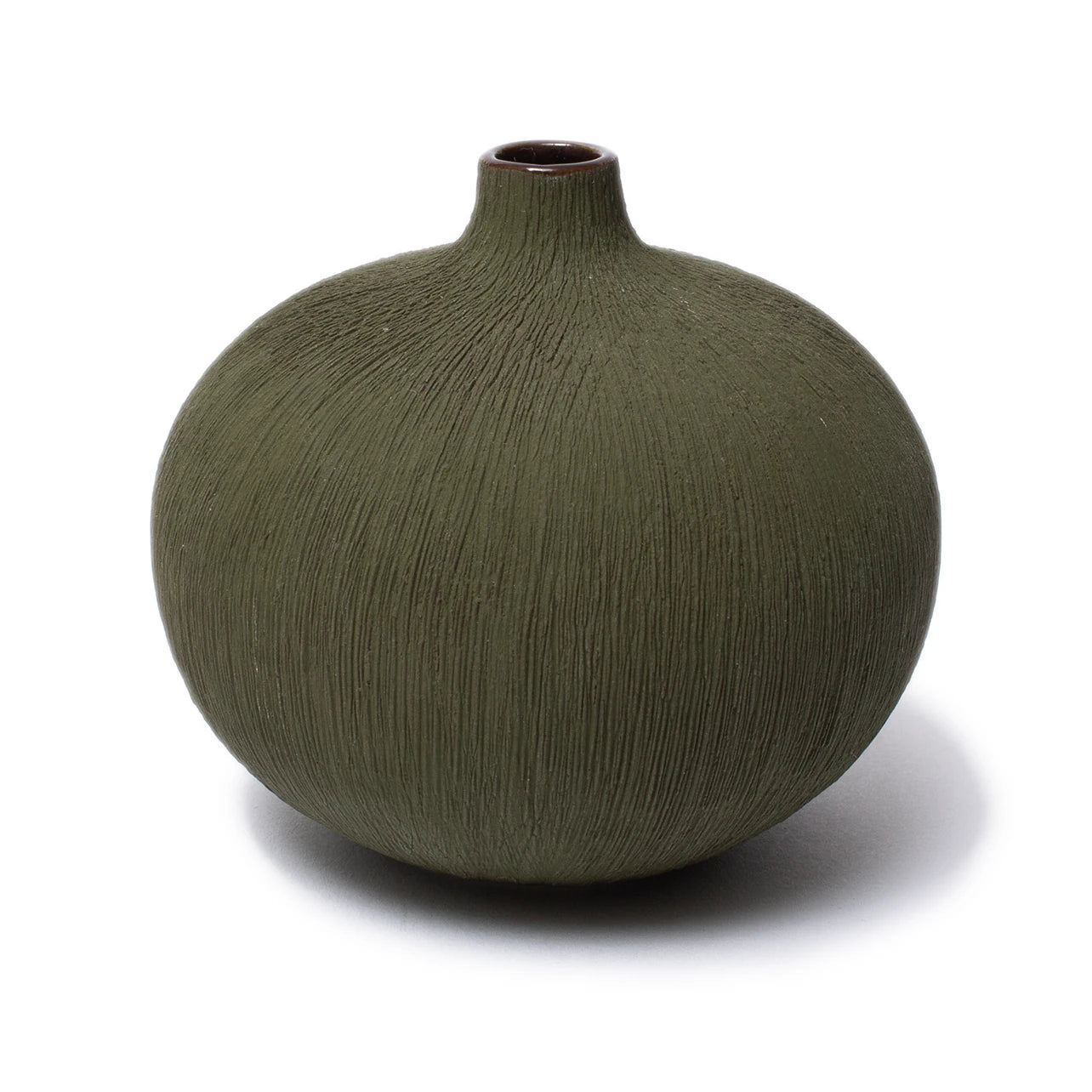 Medium Bari Vase in Forest Green by Lindform | Lifestory