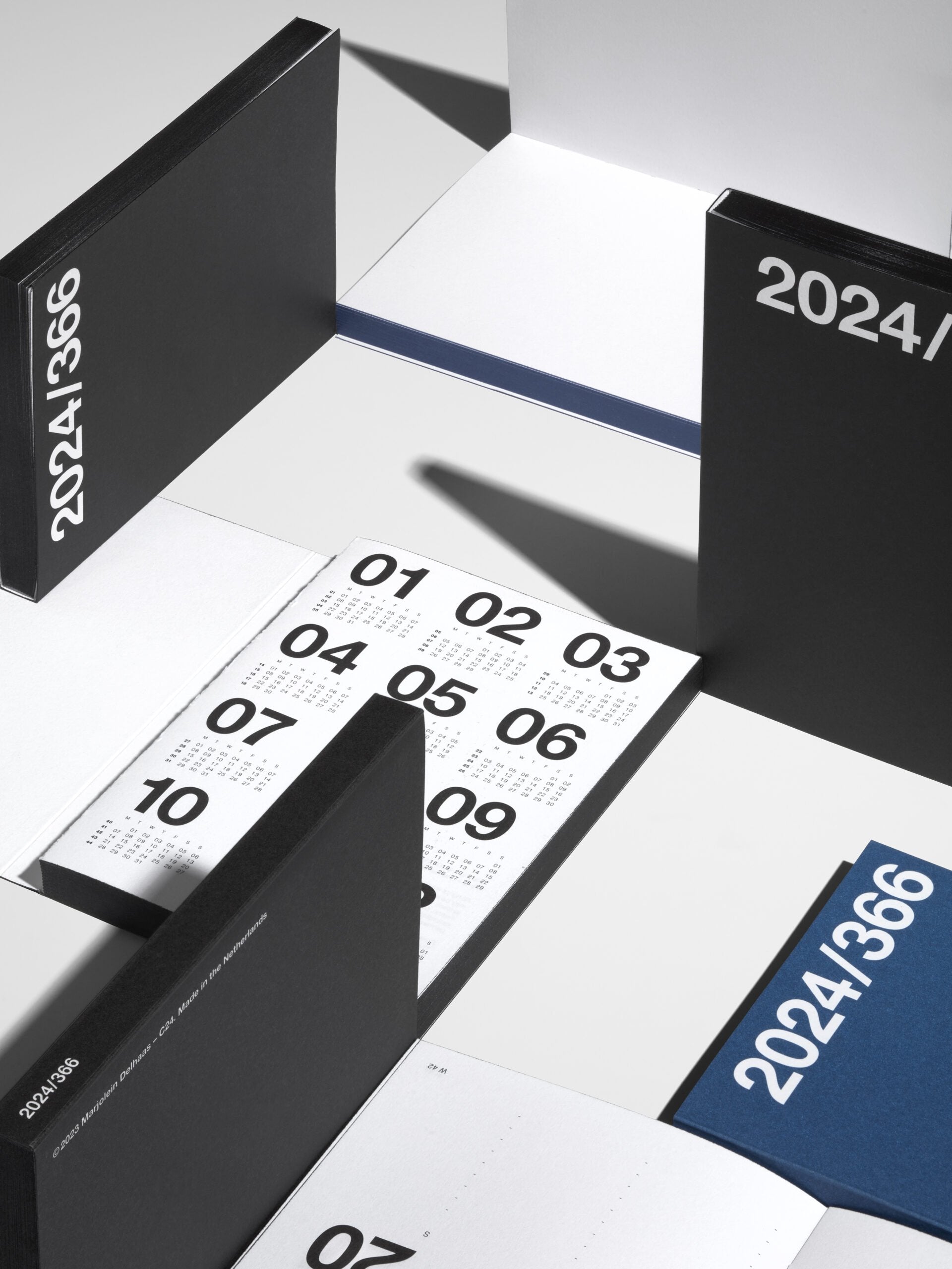 2024 Basic Planner Diary | Navy | by Marjolein Delhaas - Lifestory