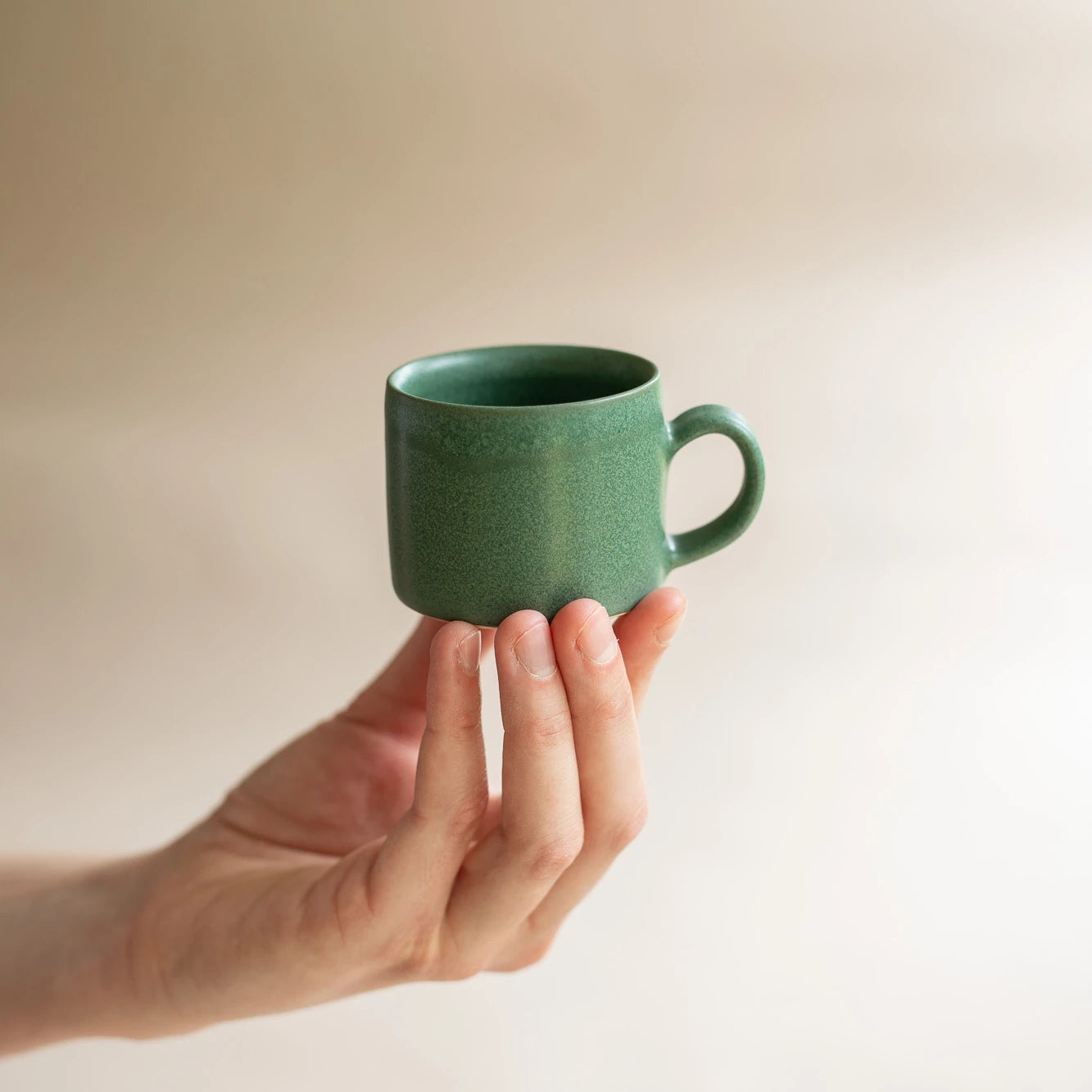 Espresso cup in Forest by Sophia McEvoy Ceramics - Lifestory