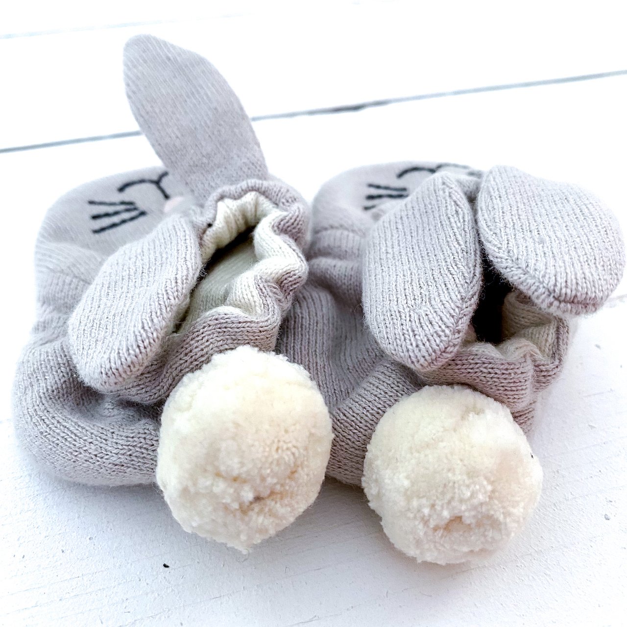 Rabbit Booties | Putty Cotton | Kids | by Sophie Home - Lifestory